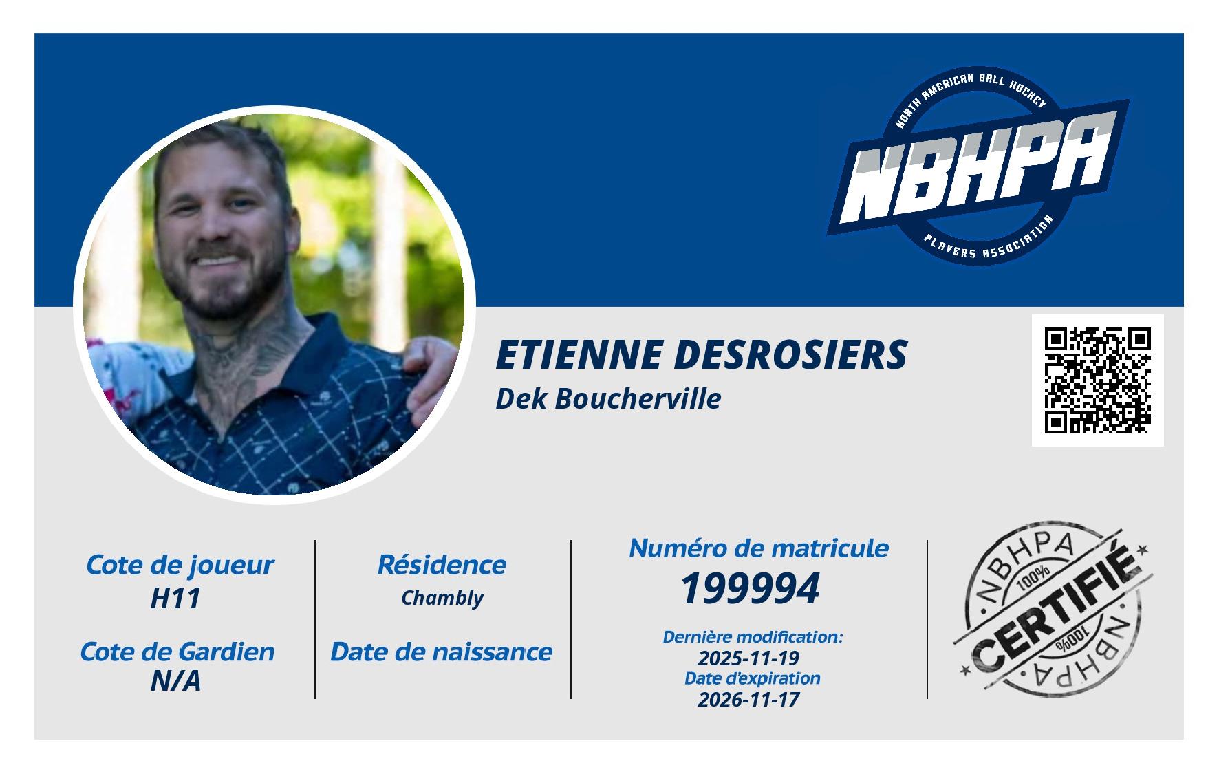 Etienne Desrosiers