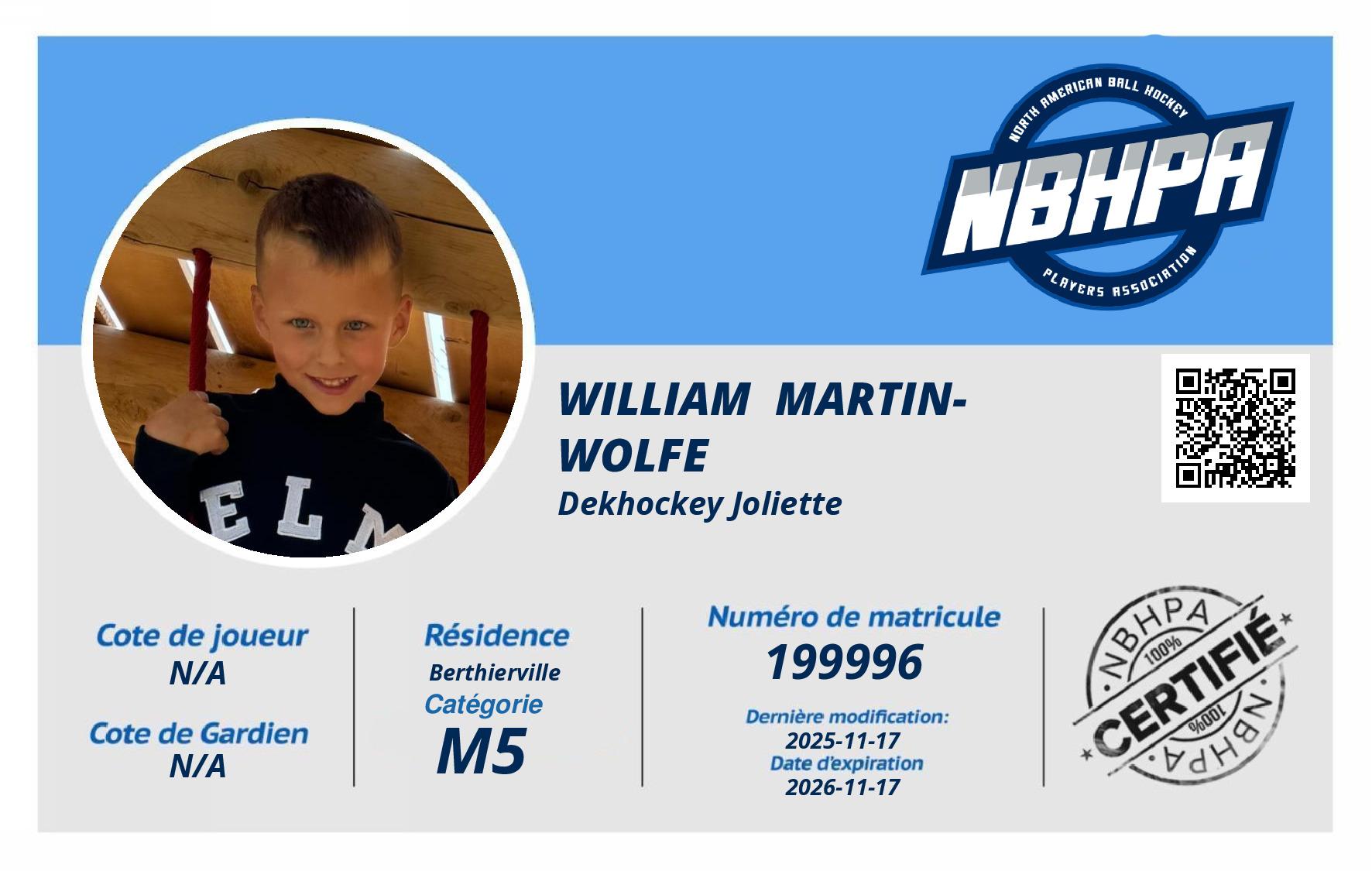 William  Martin-wolfe 