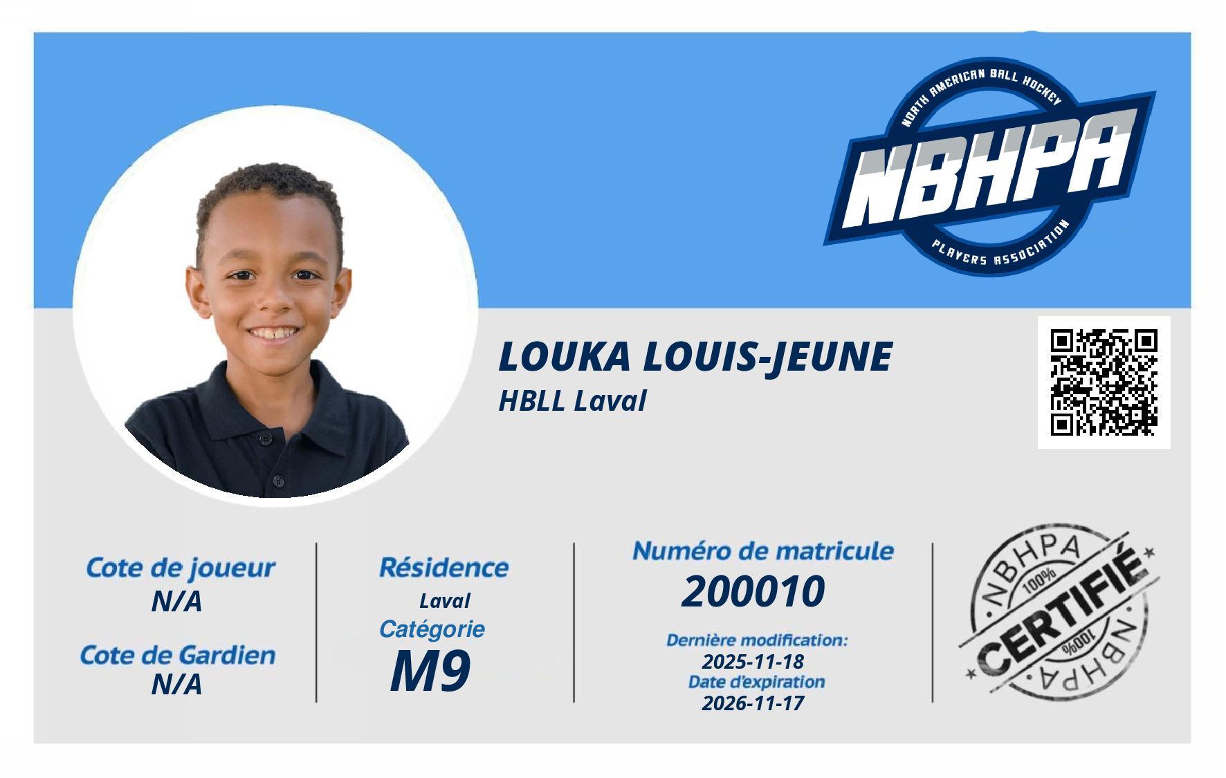 Louka Louis-Jeune