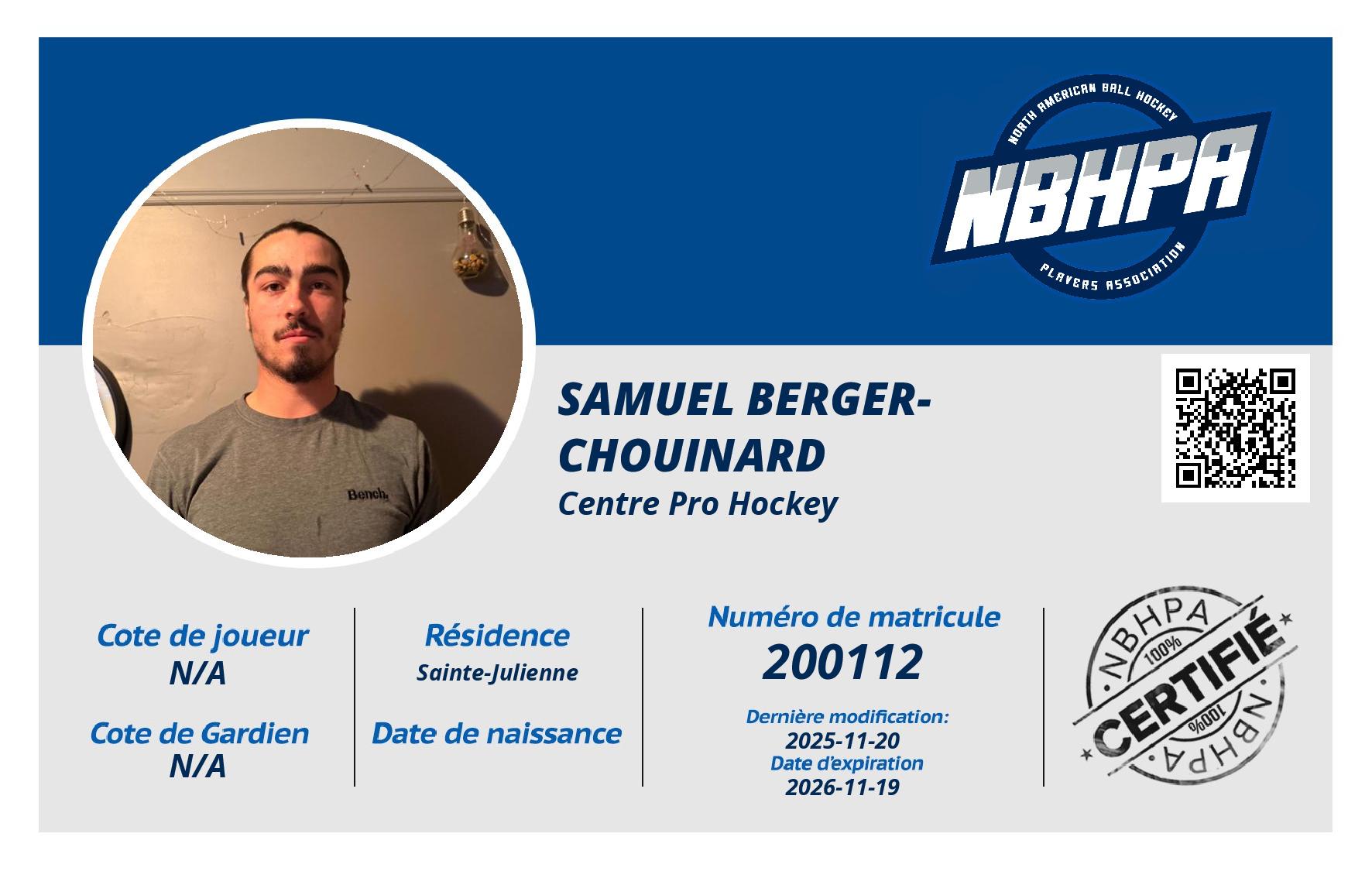 Samuel Berger-Chouinard