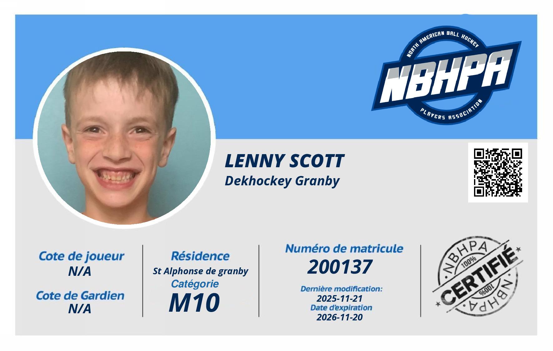 Lenny Scott