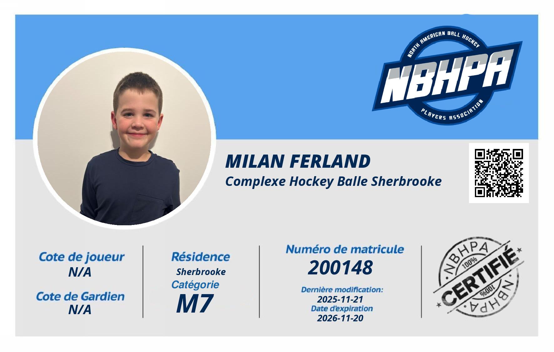 Milan Ferland 