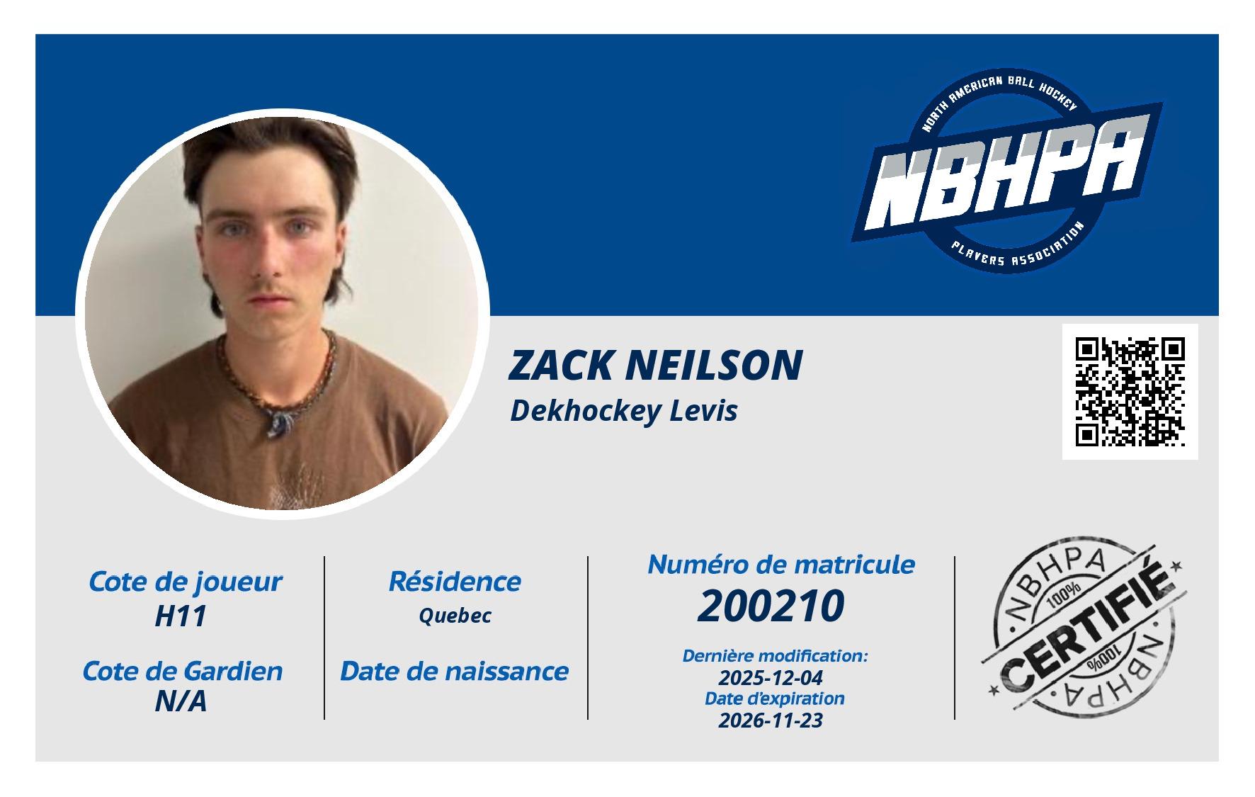 Zack Neilson 
