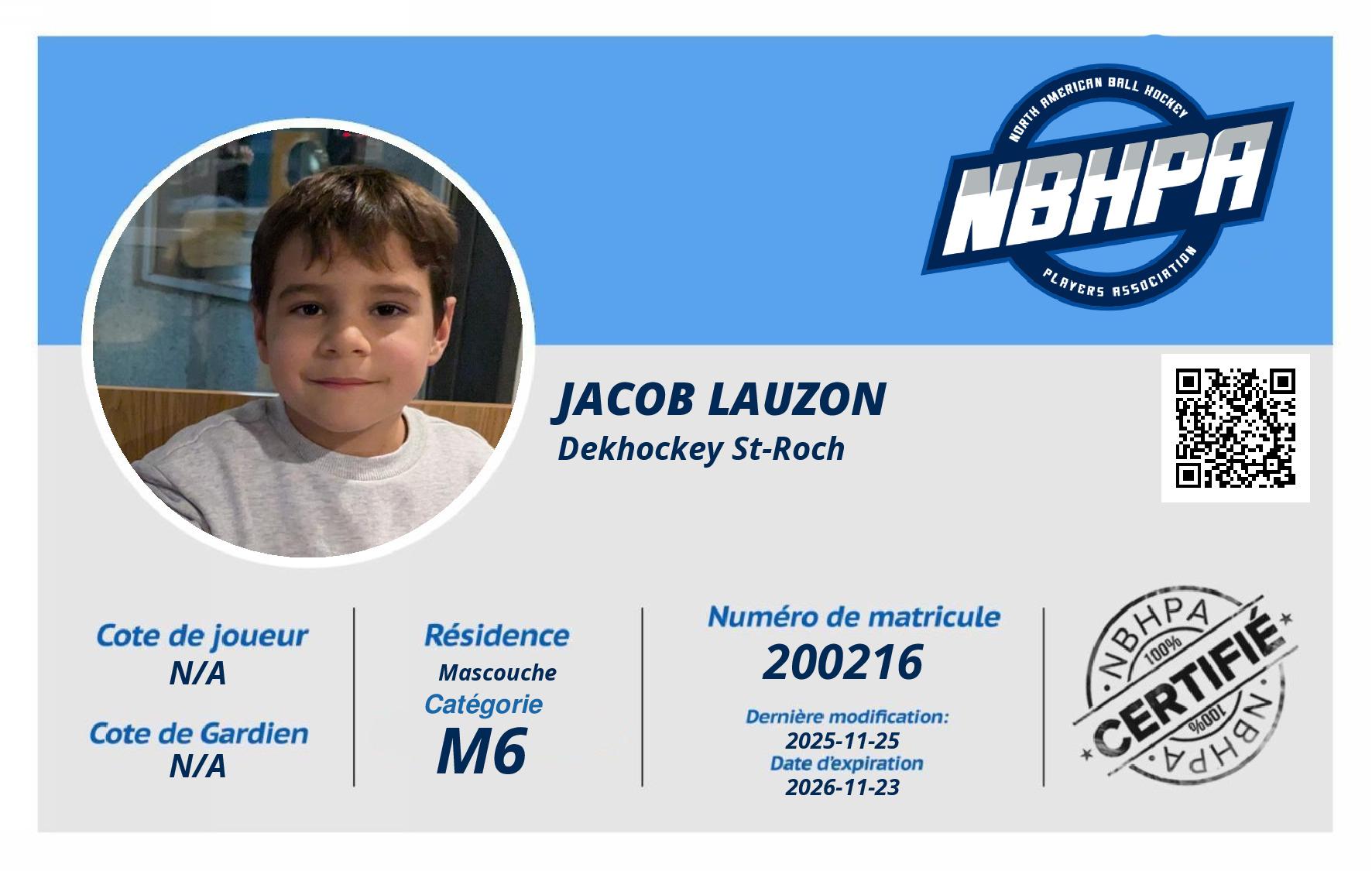 Jacob Lauzon