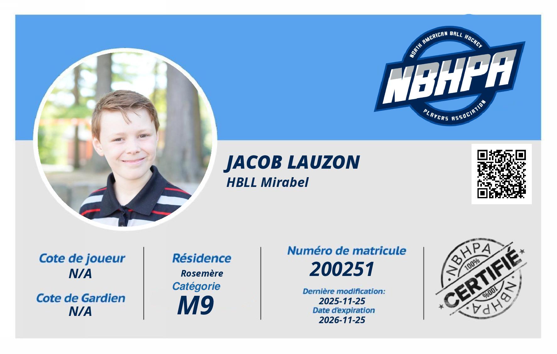 Jacob Lauzon