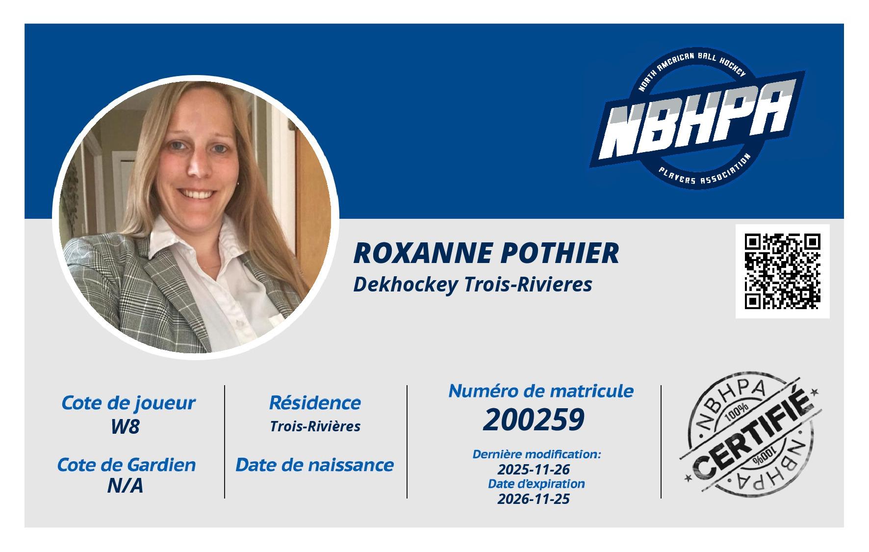 Roxanne Pothier