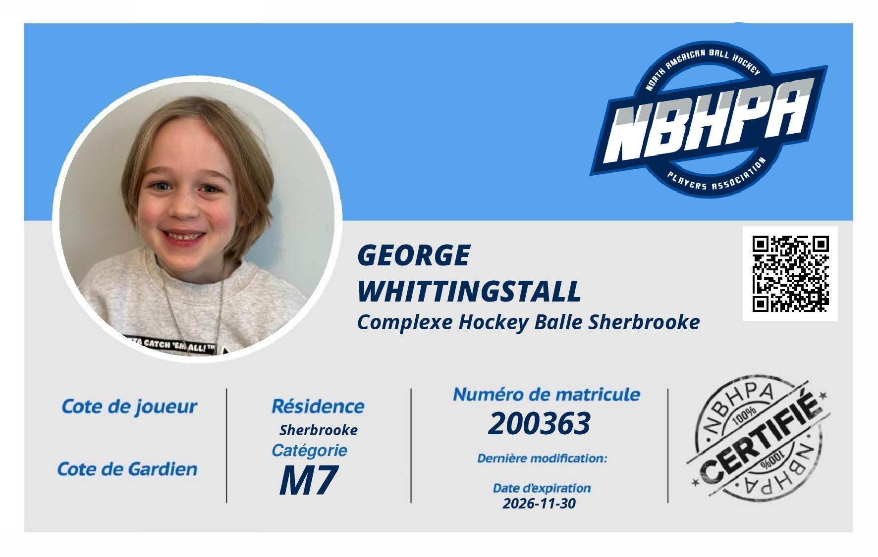 George Whittingstall