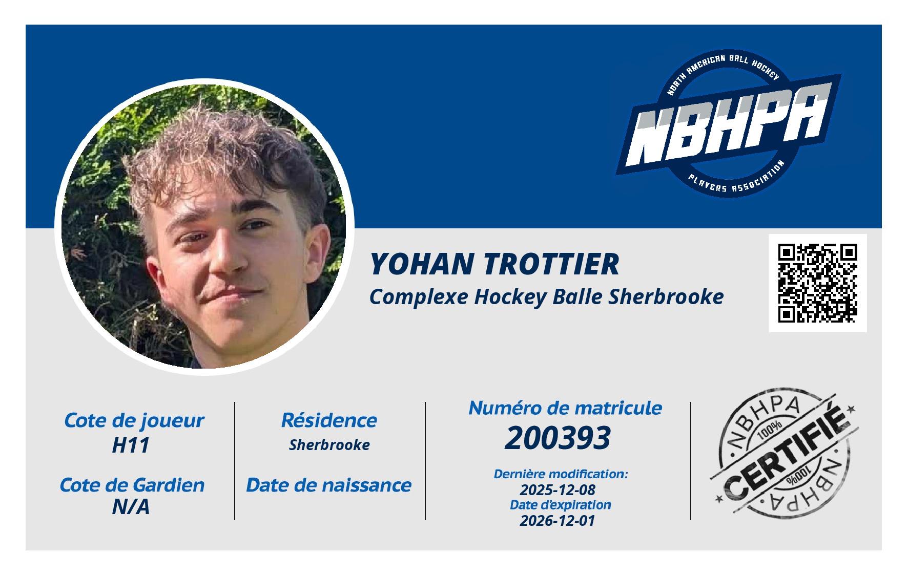 Yohan Trottier