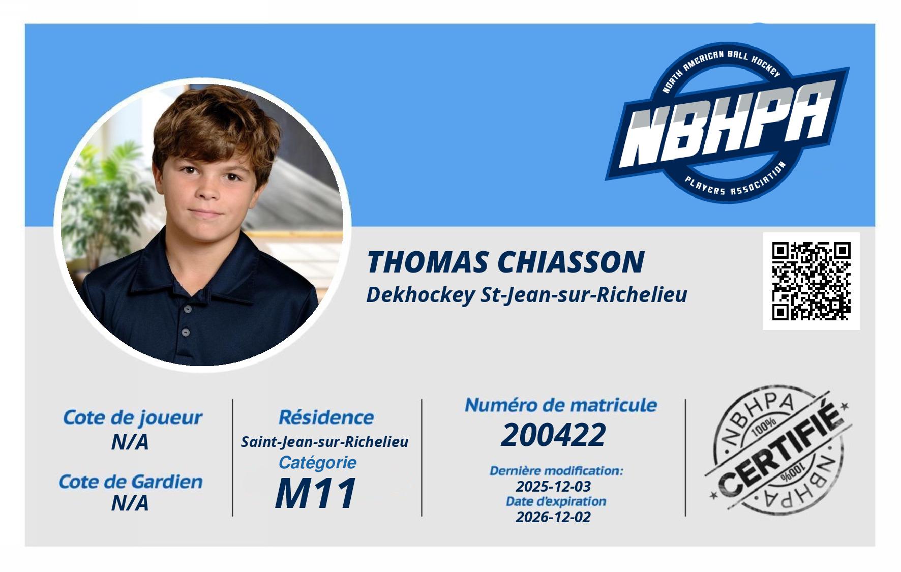 Thomas Chiasson