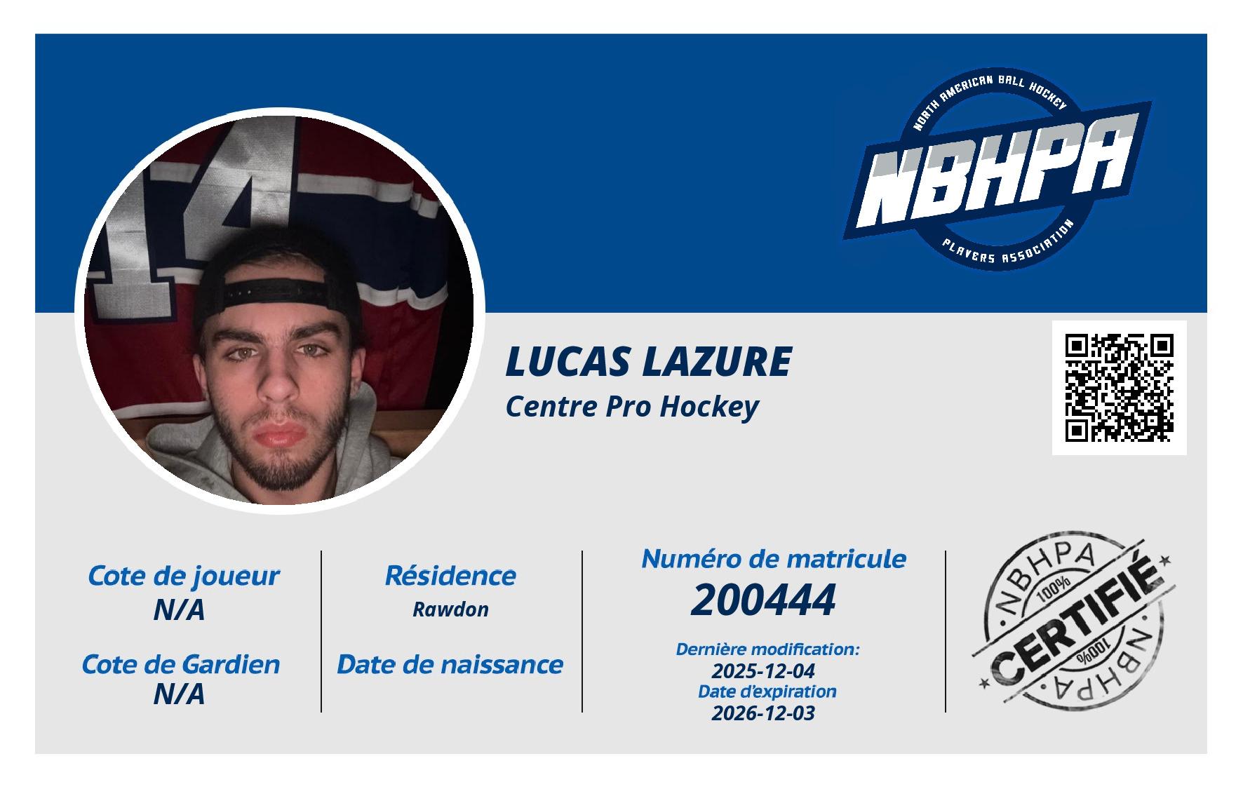 Lucas Lazure