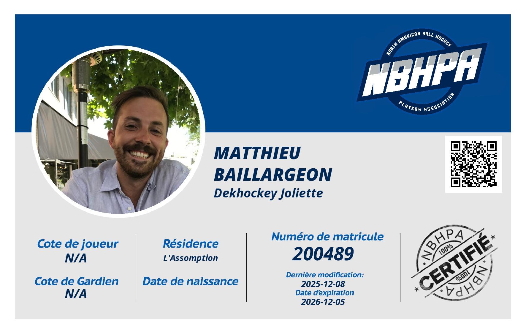 Matthieu Baillargeon