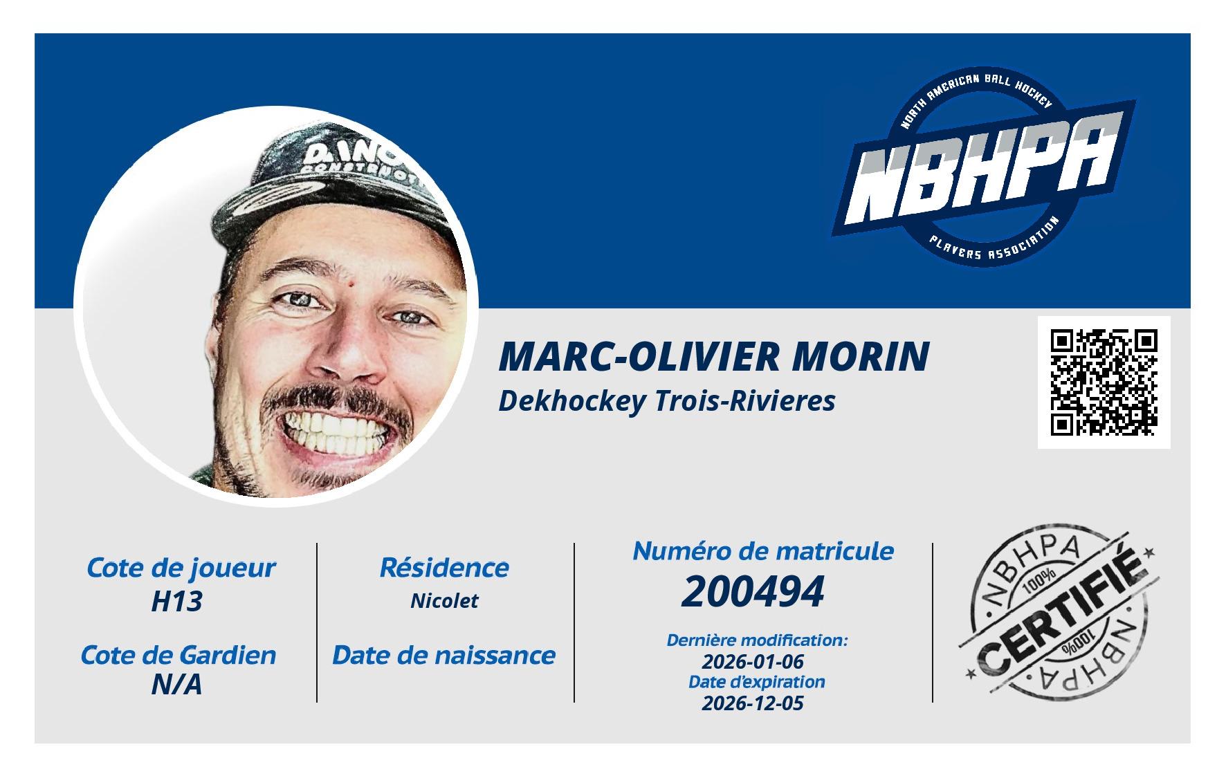 Marc-Olivier Morin