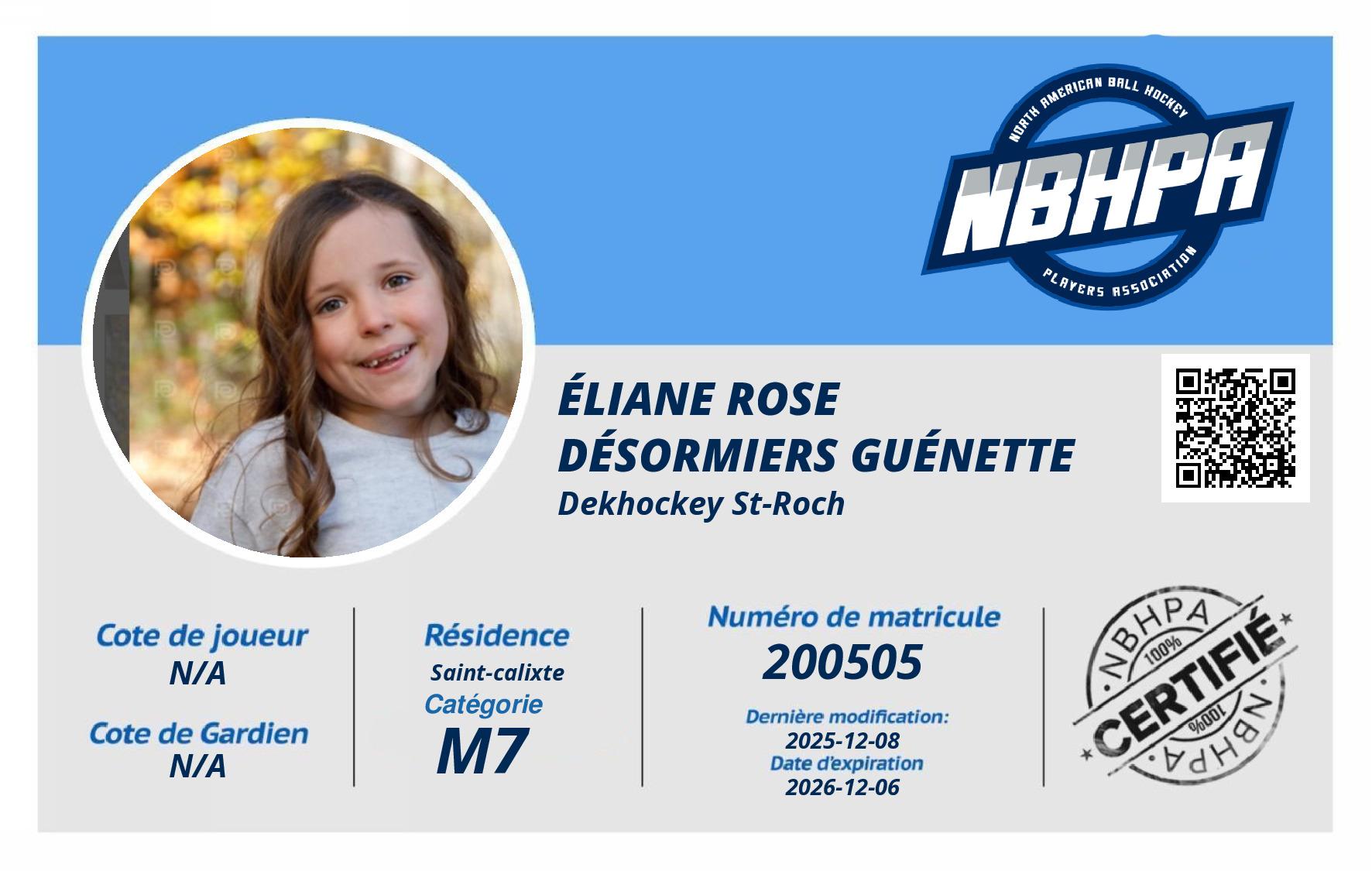 Éliane Rose Désormiers Guénette