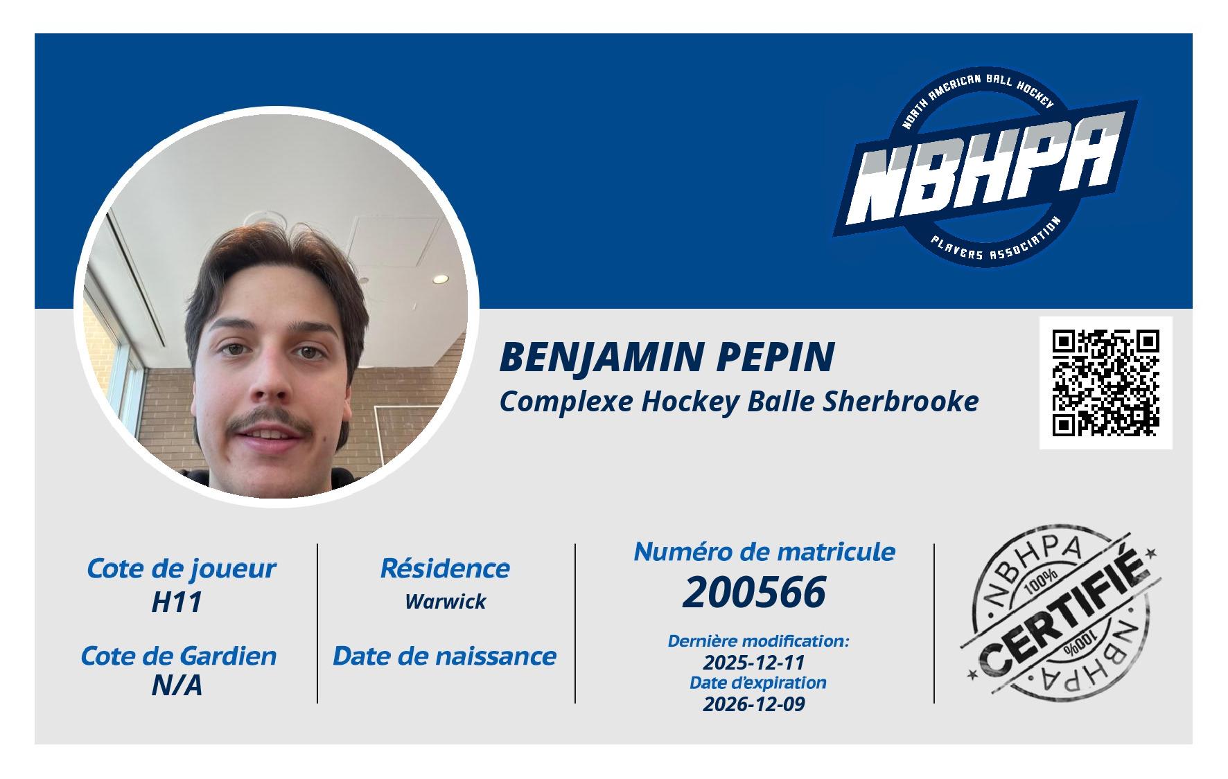 Benjamin Pepin