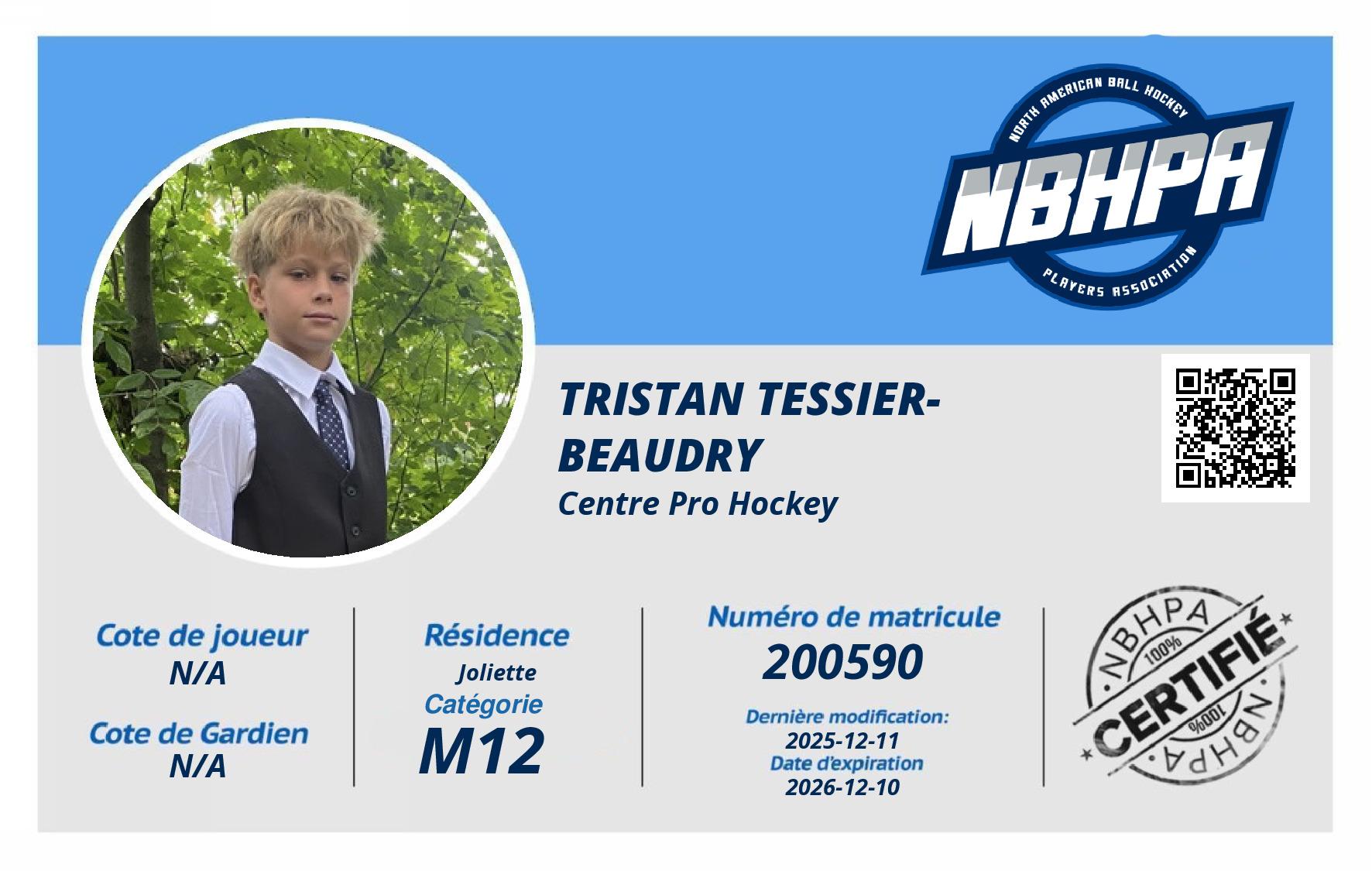 Tristan Tessier-Beaudry