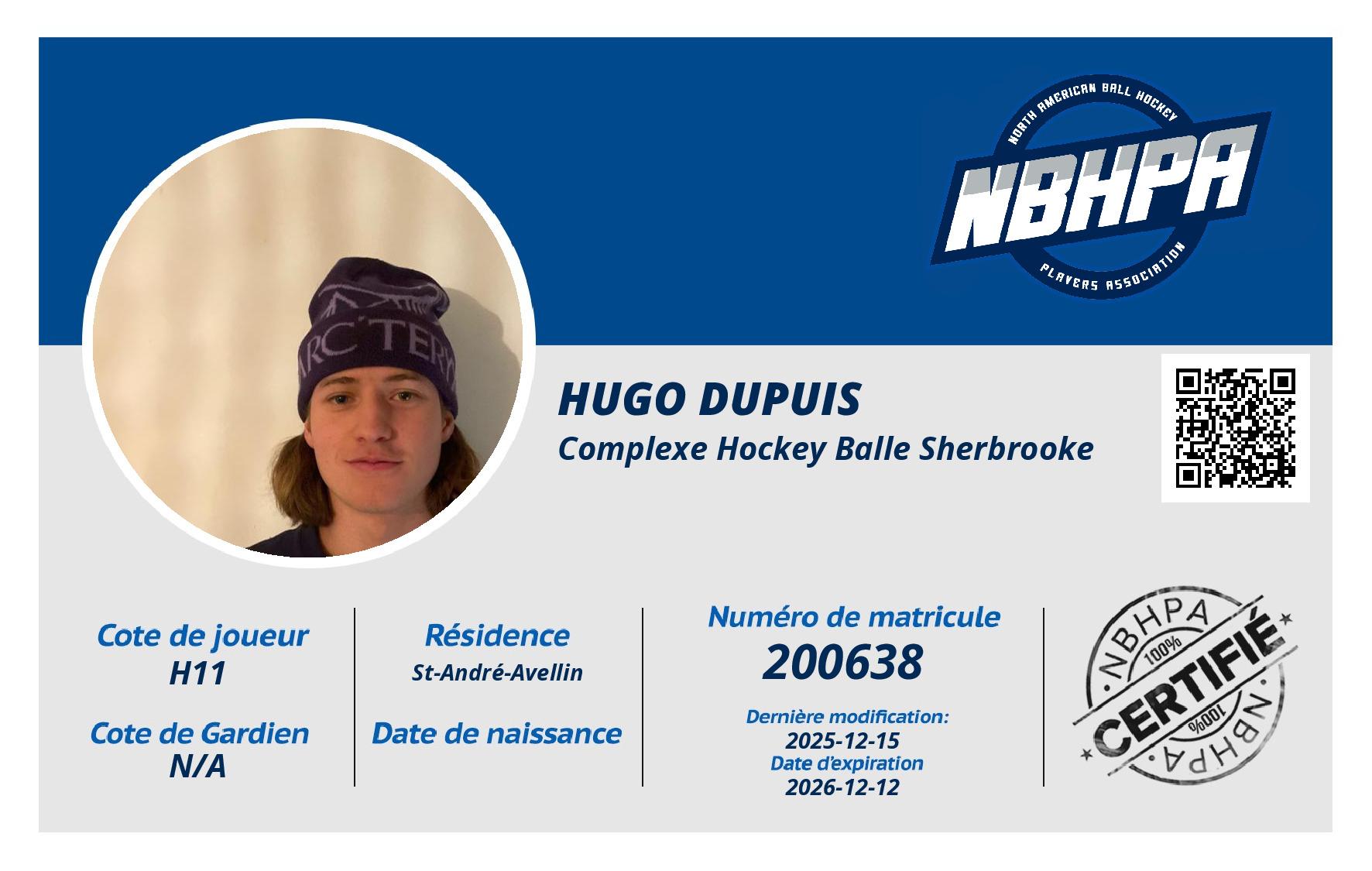 Hugo Dupuis
