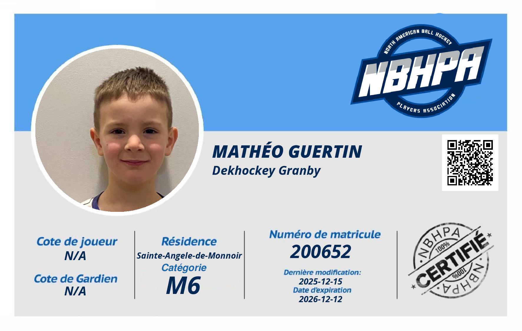 Mathéo Guertin