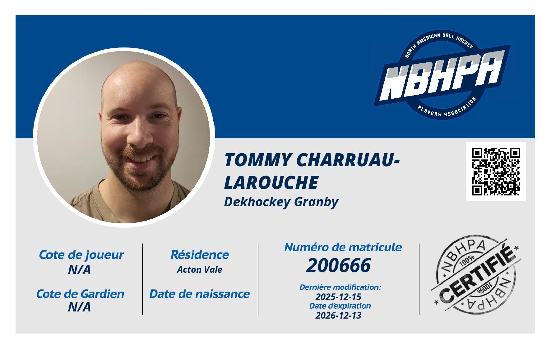 Tommy Charruau-Larouche