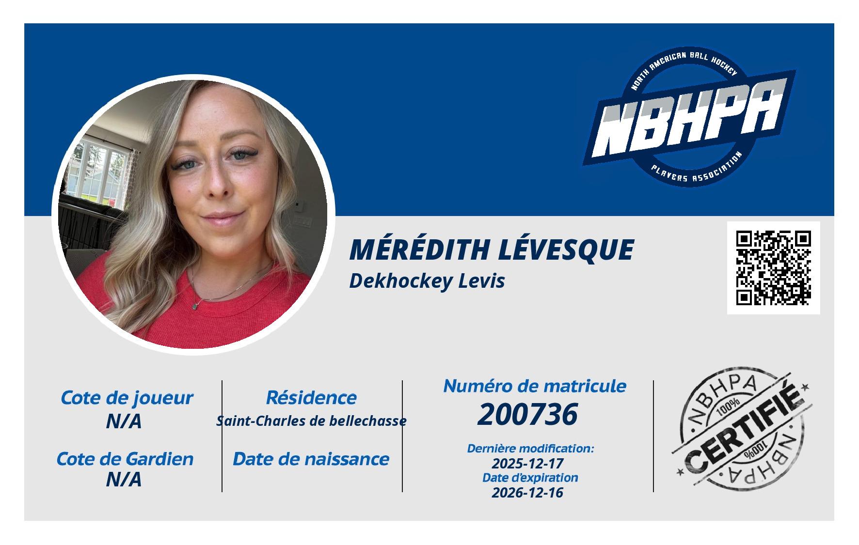 Mérédith Lévesque