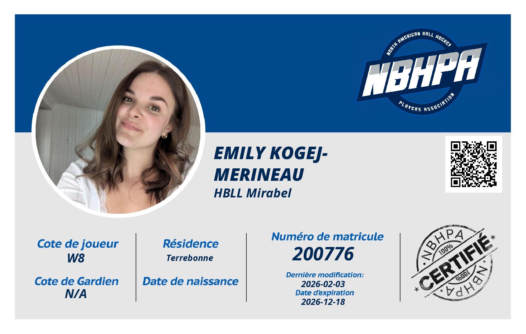 Emily Kogej-Merineau 