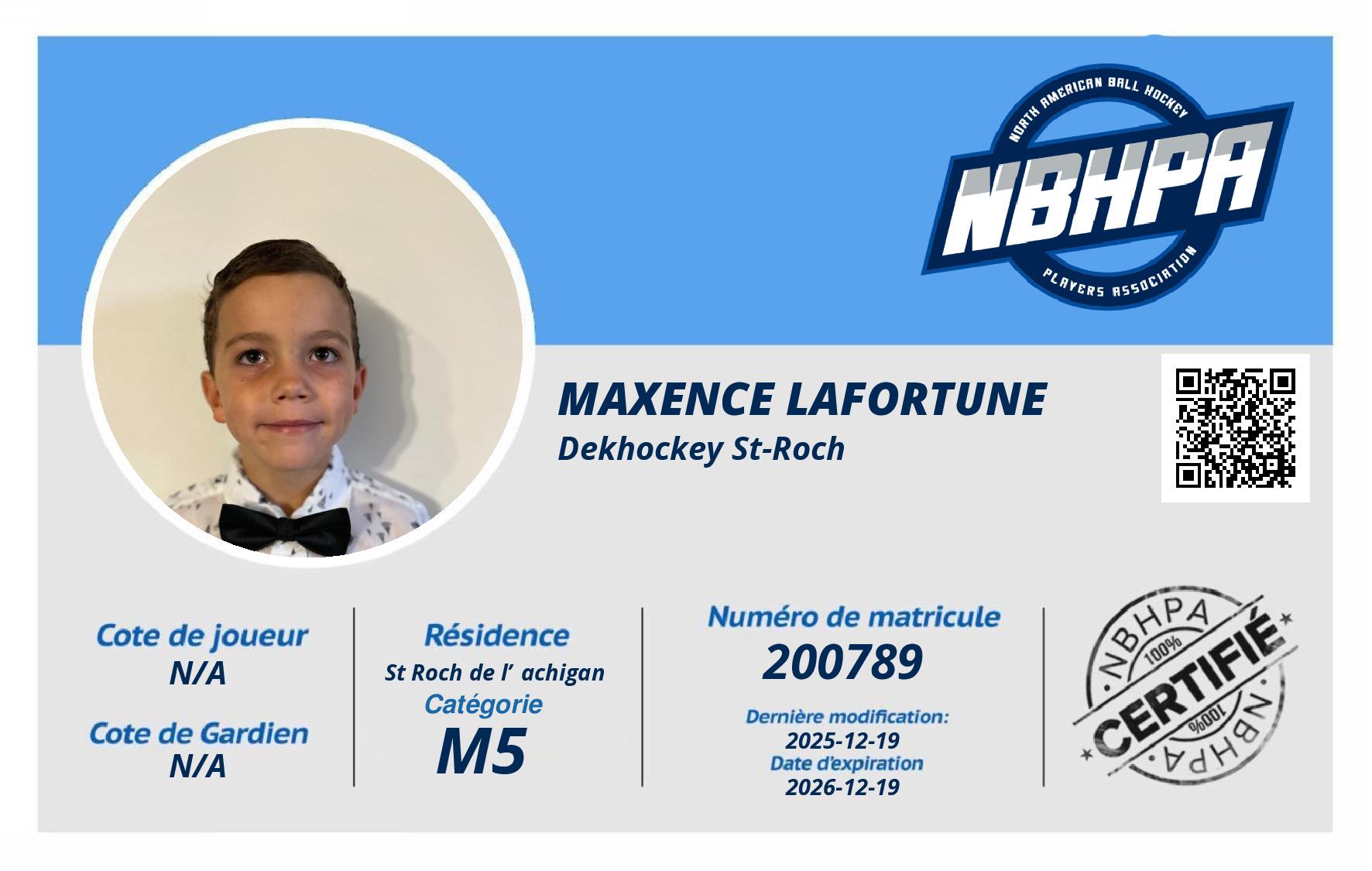 Maxence Lafortune