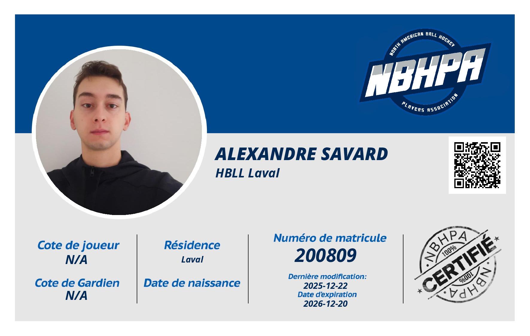 Alexandre Savard