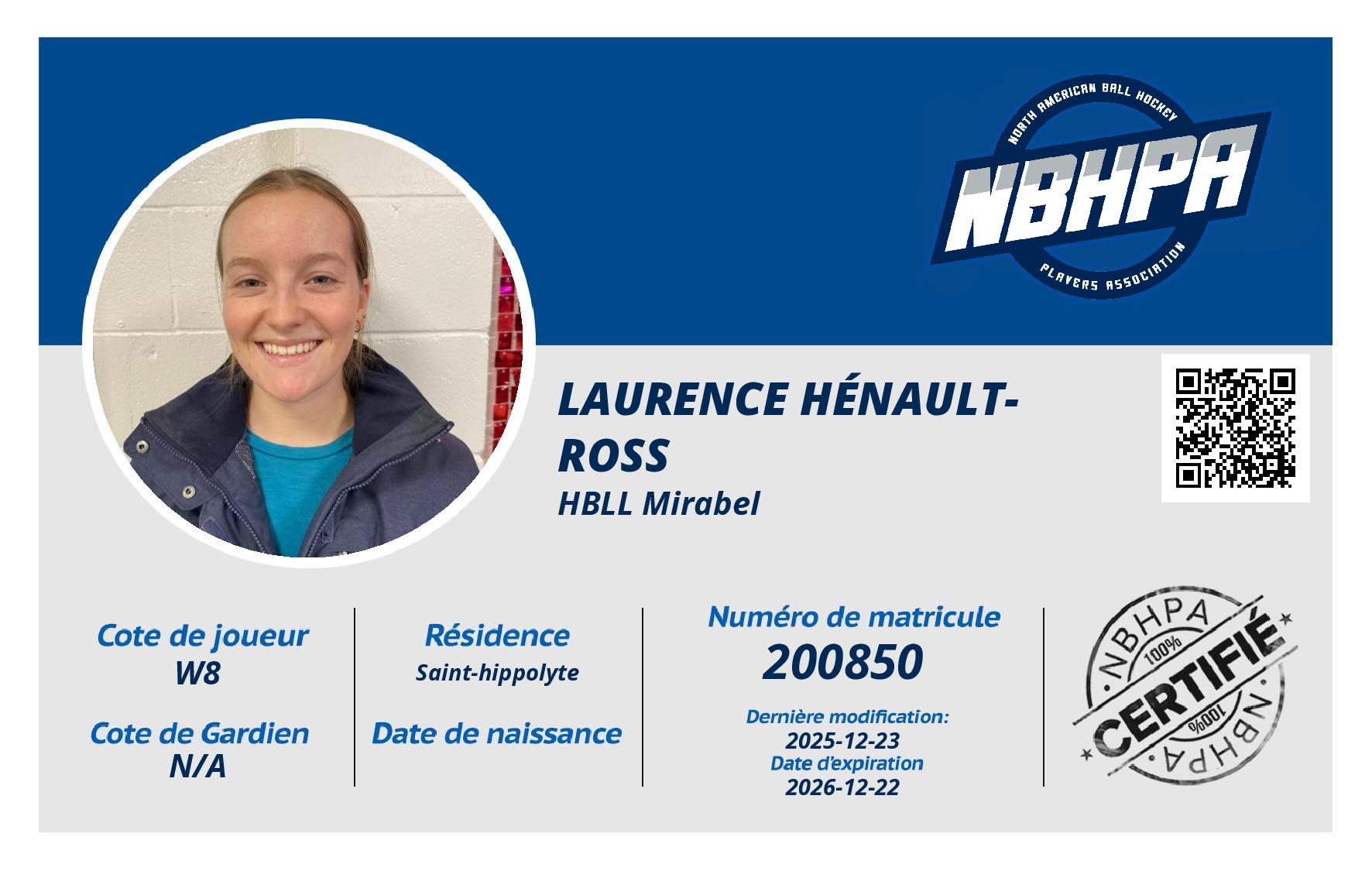 Laurence Hénault-Ross