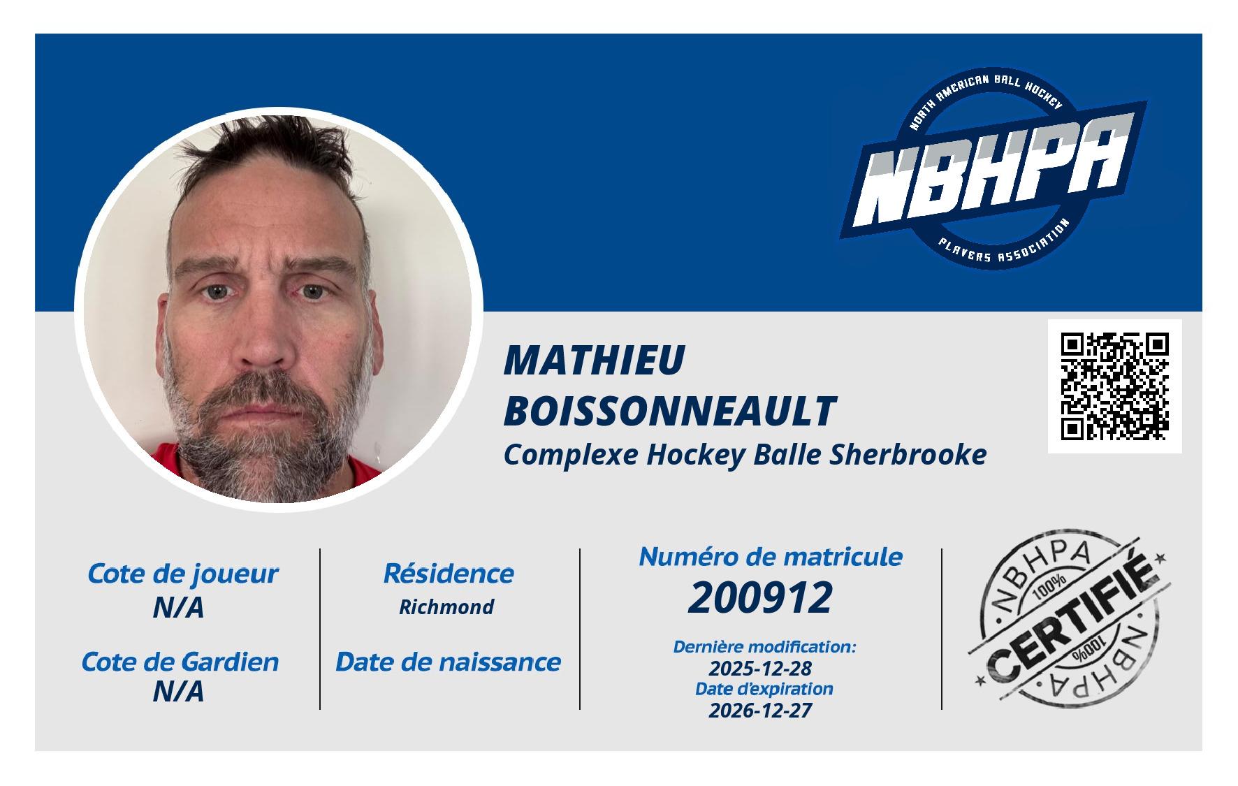 Mathieu Boissonneault