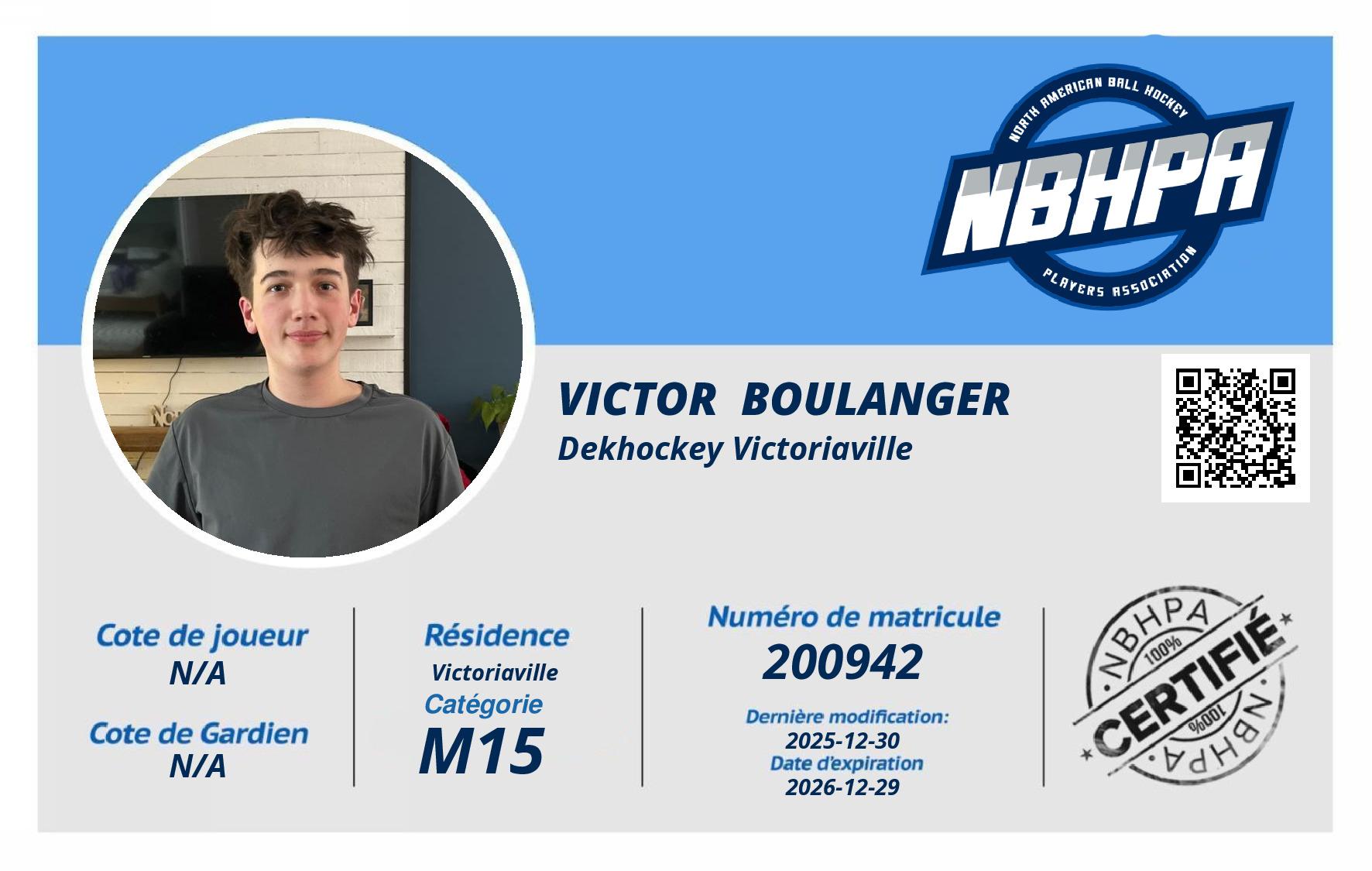 Victor  Boulanger 