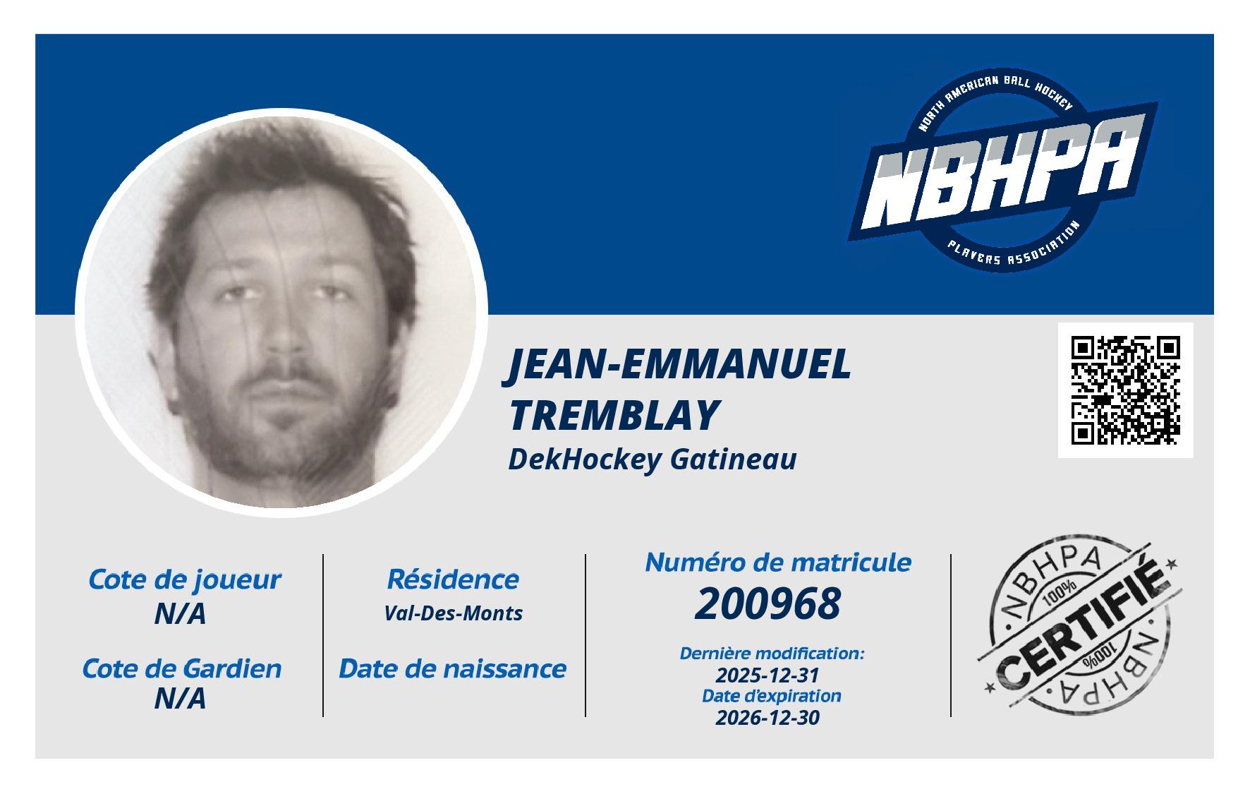 Jean-Emmanuel Tremblay