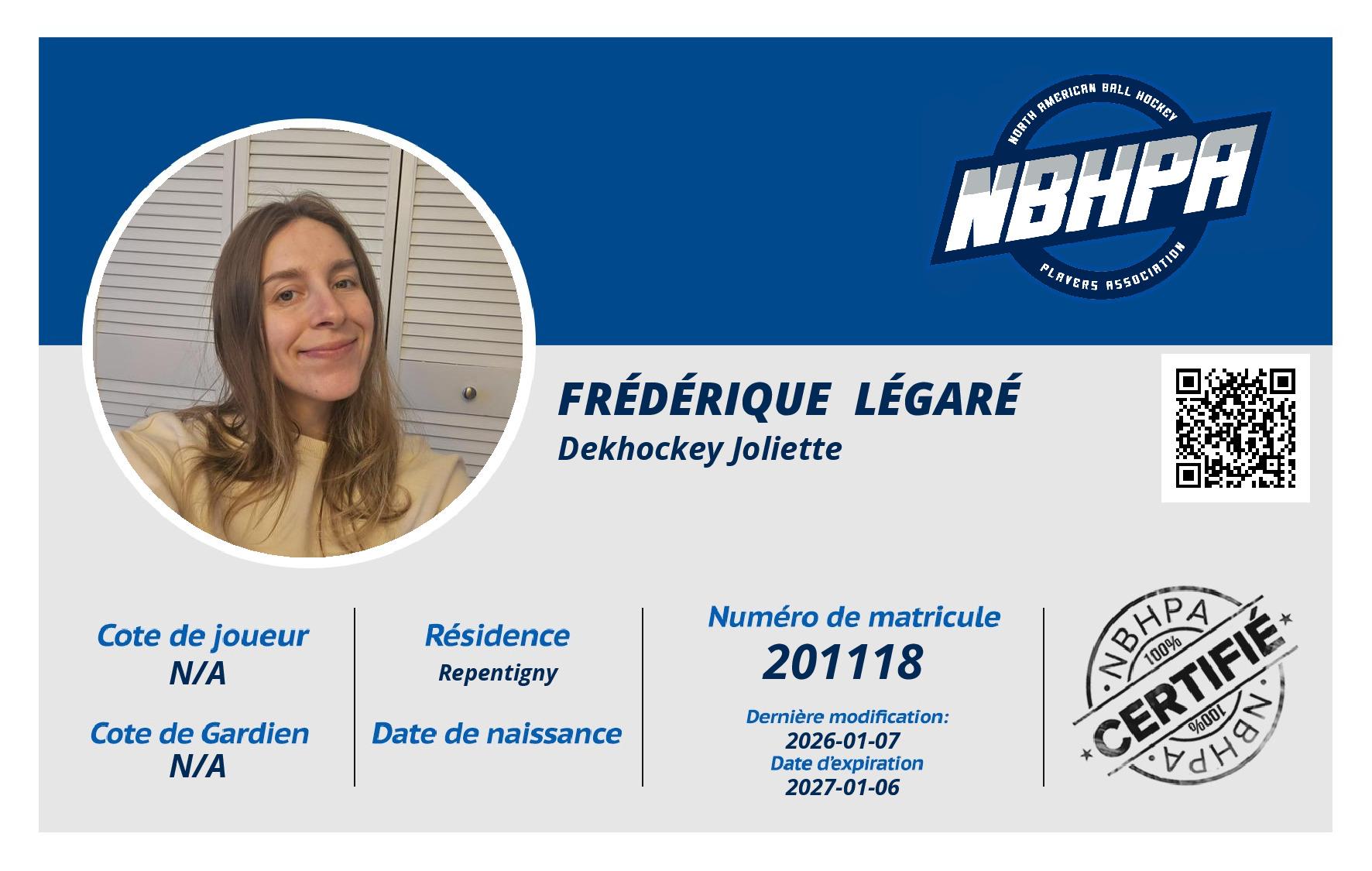 Frédérique  Légaré 