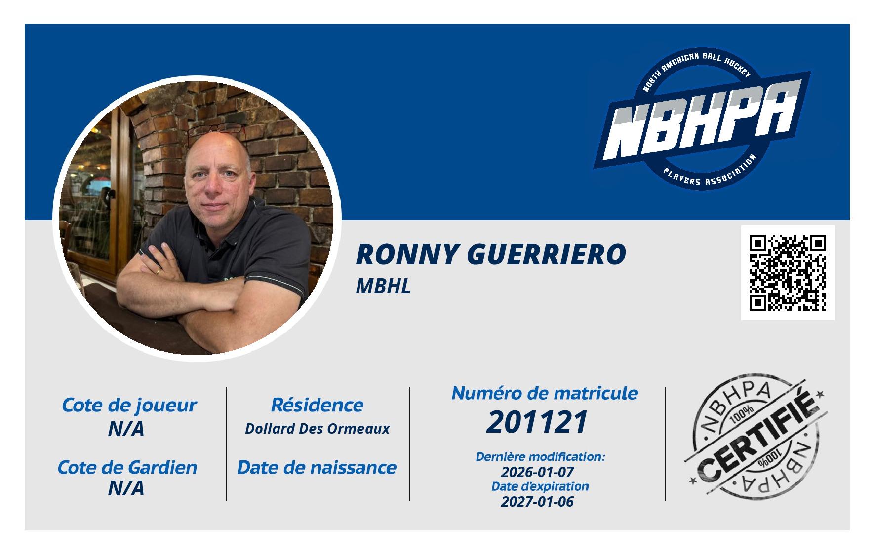 Ronny Guerriero