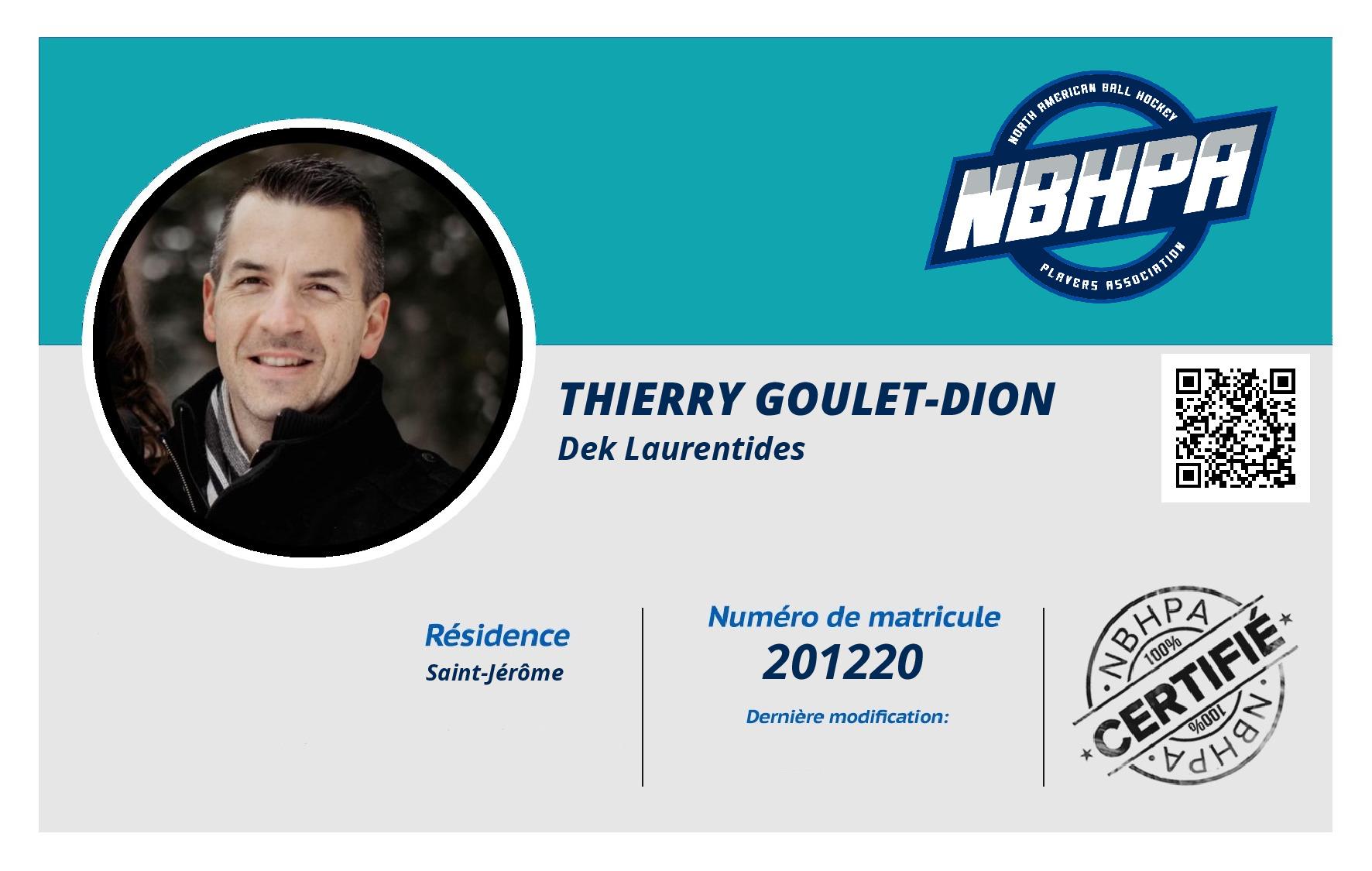 Thierry Goulet-Dion