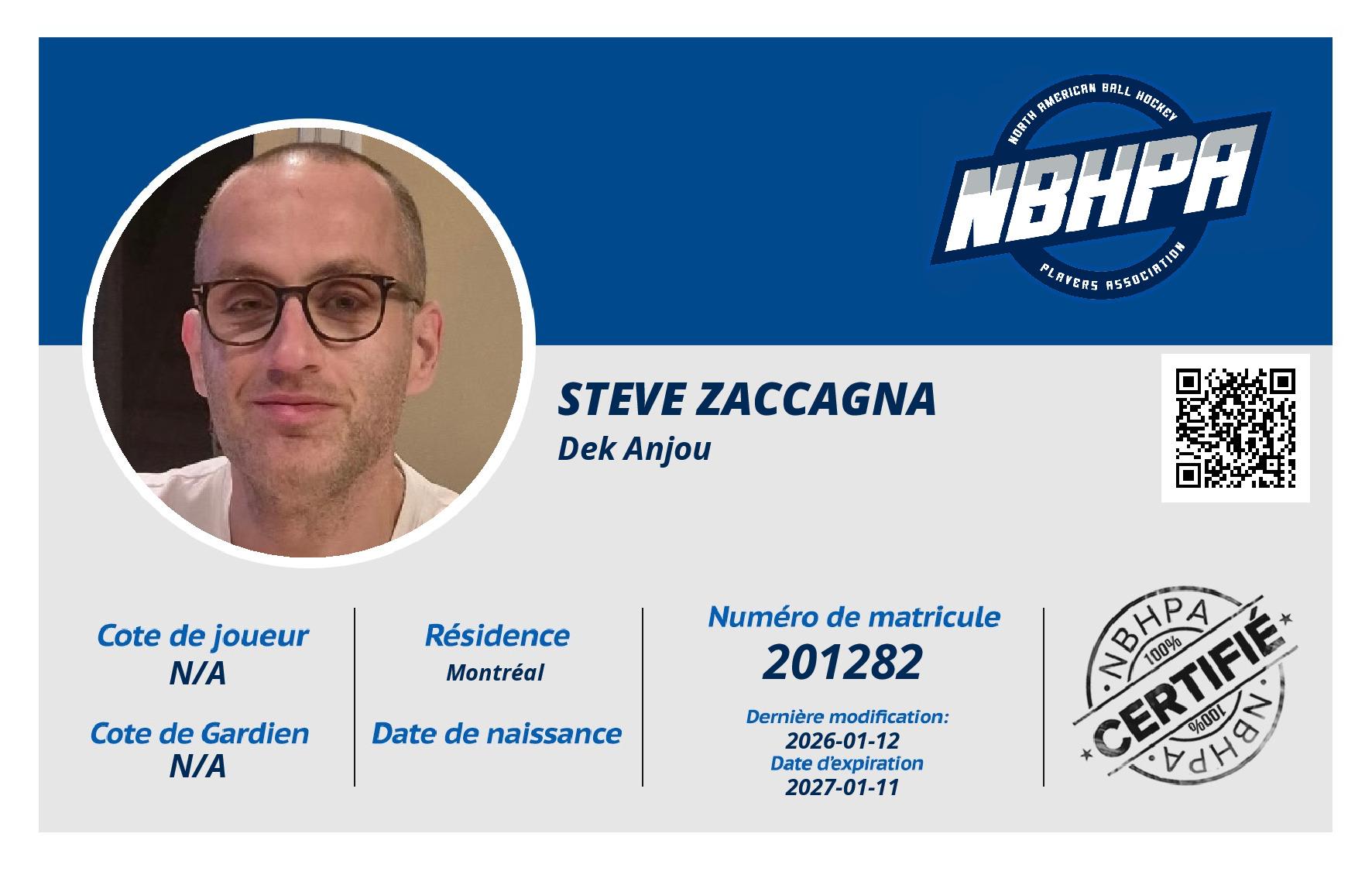 Steve Zaccagna 