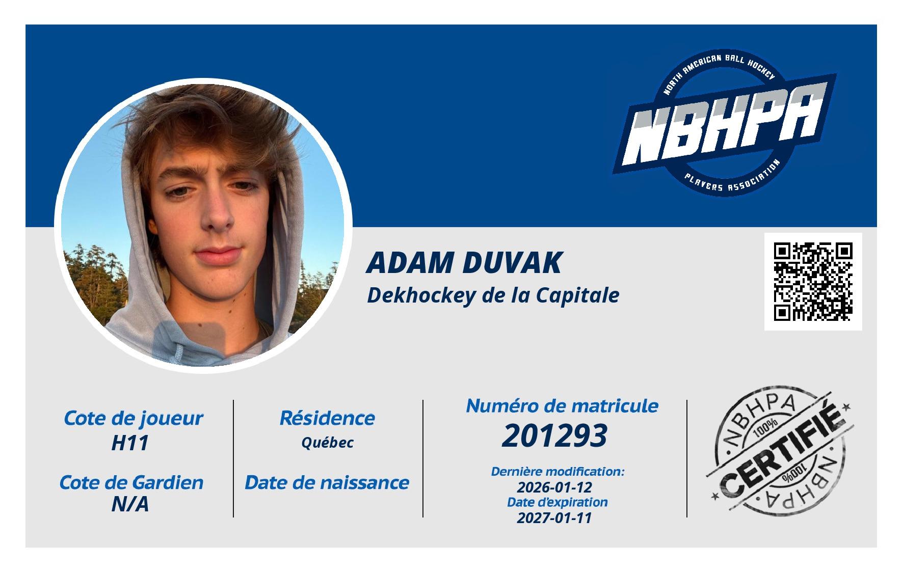 Adam Duvak