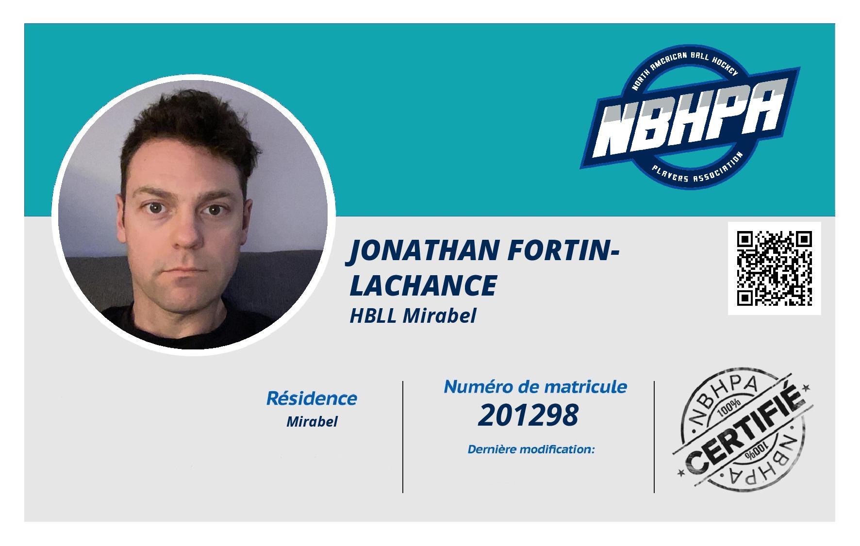 Jonathan Fortin-Lachance