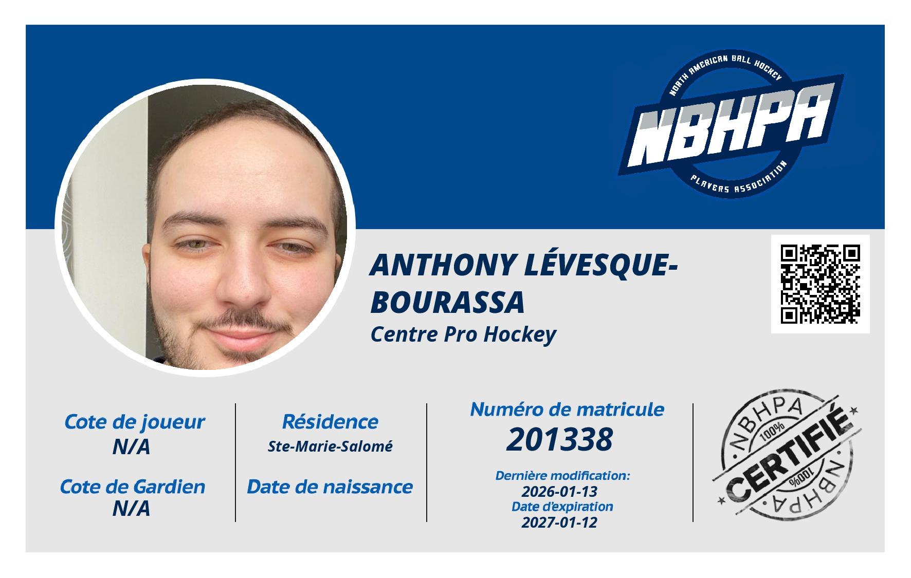 Anthony Lévesque-Bourassa