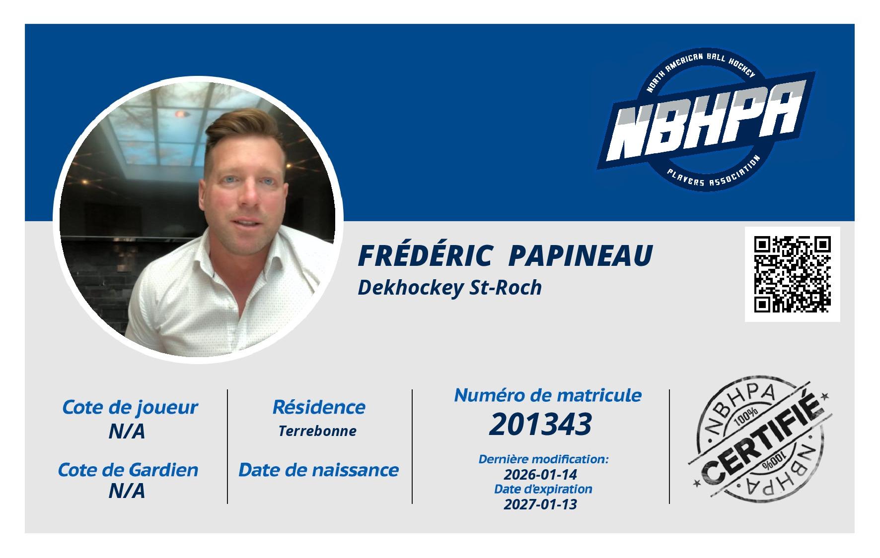 Frédéric  Papineau