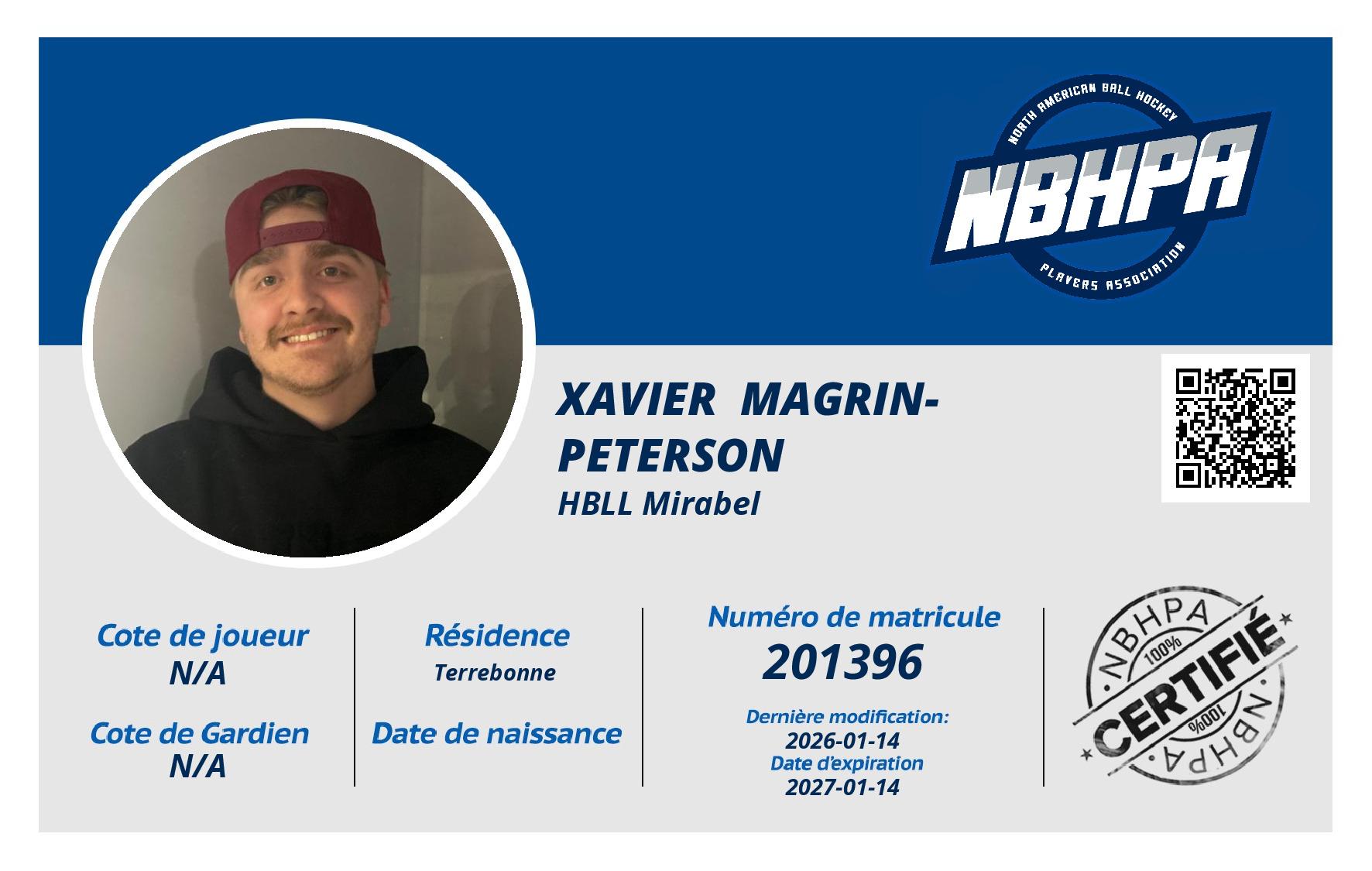 Xavier  Magrin-peterson