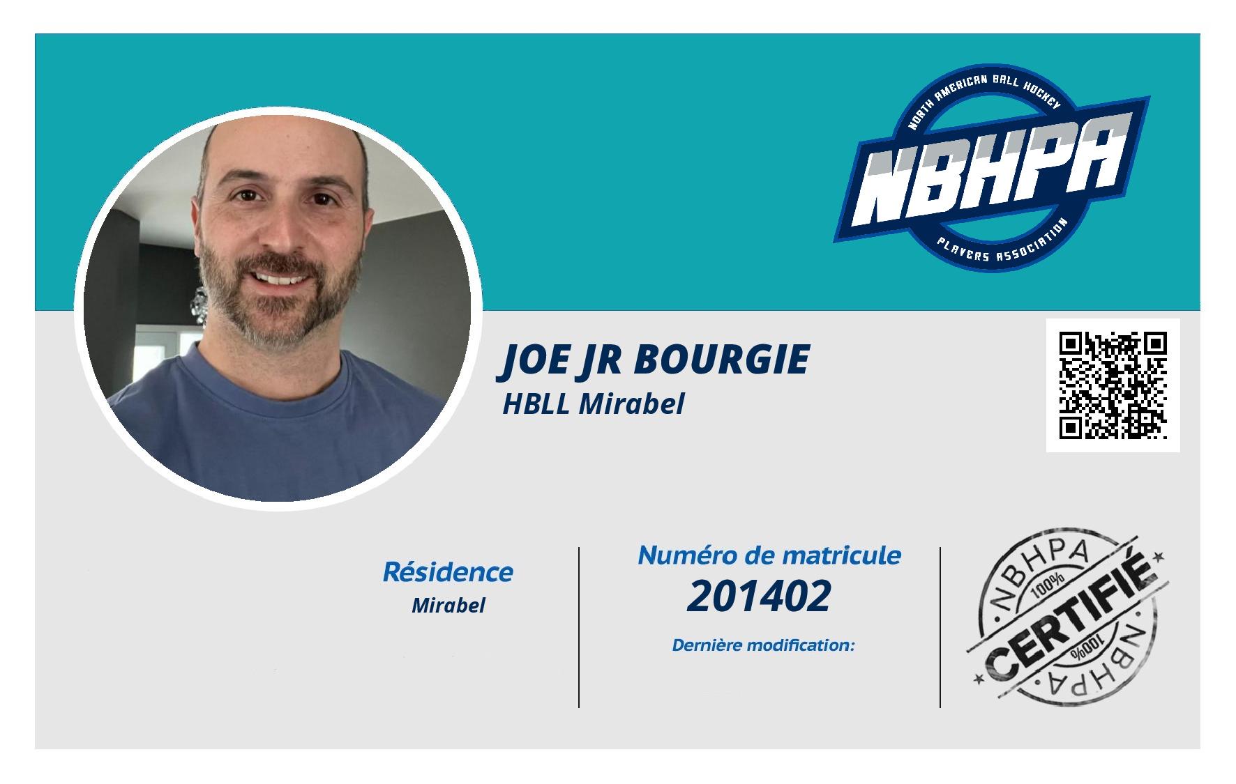 Joe JR Bourgie