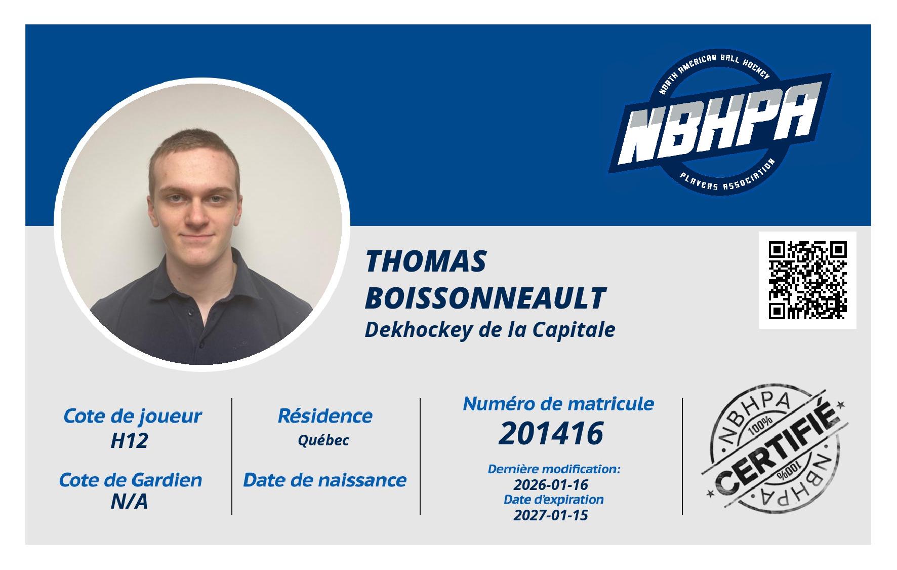 Thomas Boissonneault 