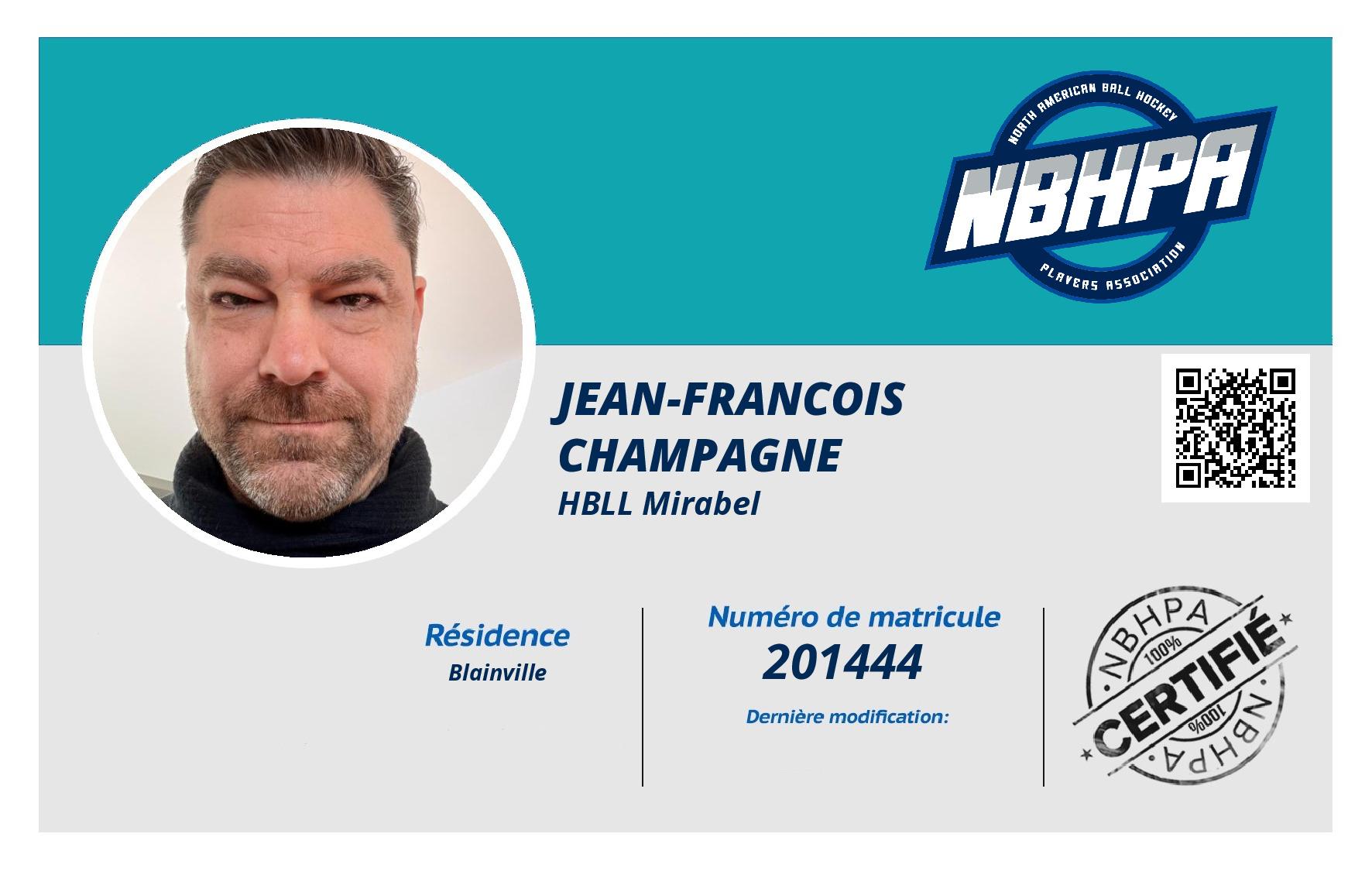 Jean-Francois Champagne