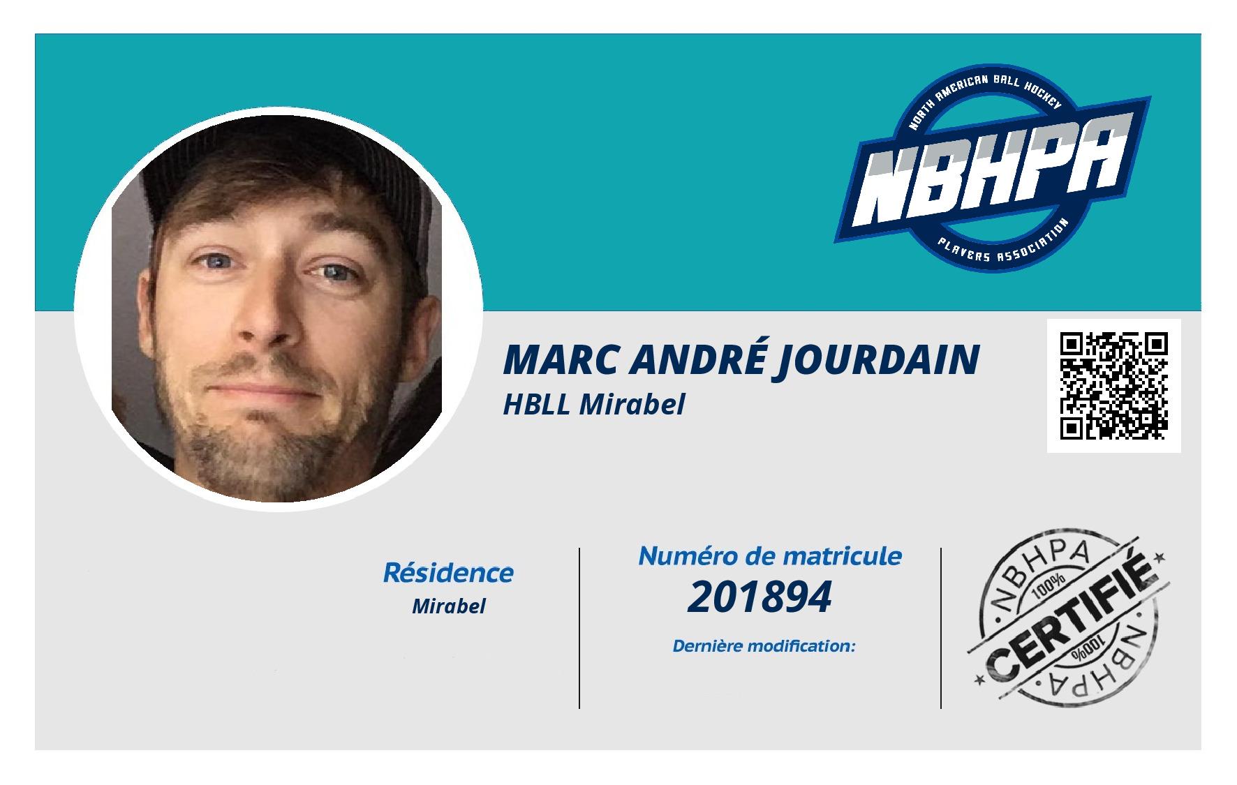 marc andré jourdain