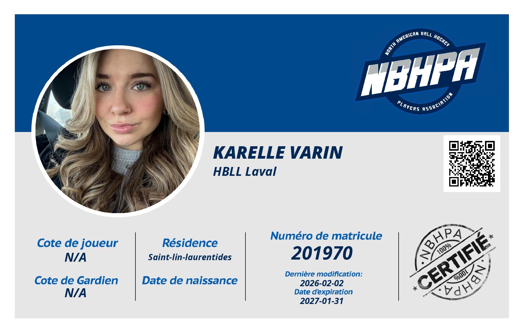 Karelle Varin