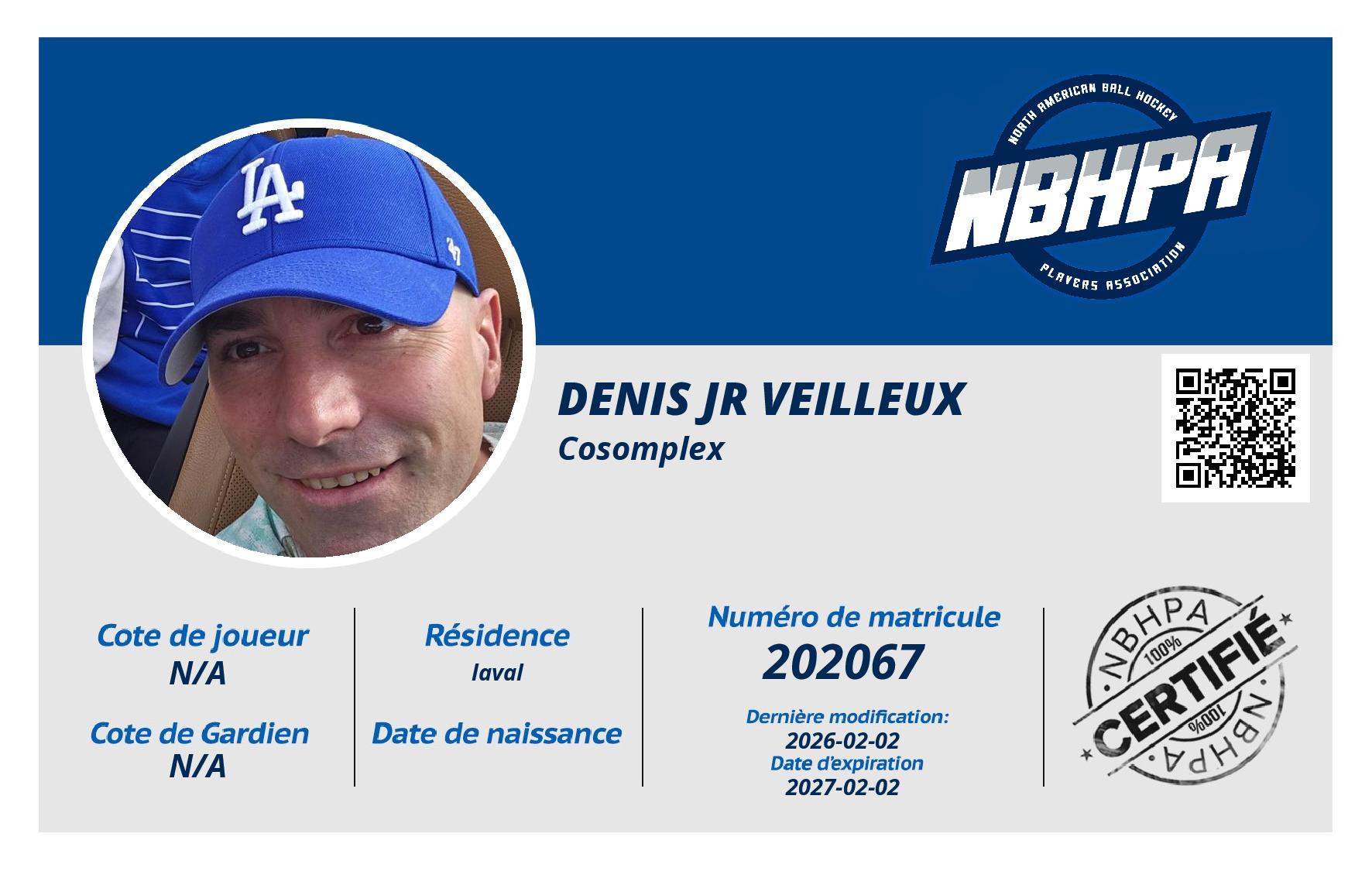 Denis JR Veilleux