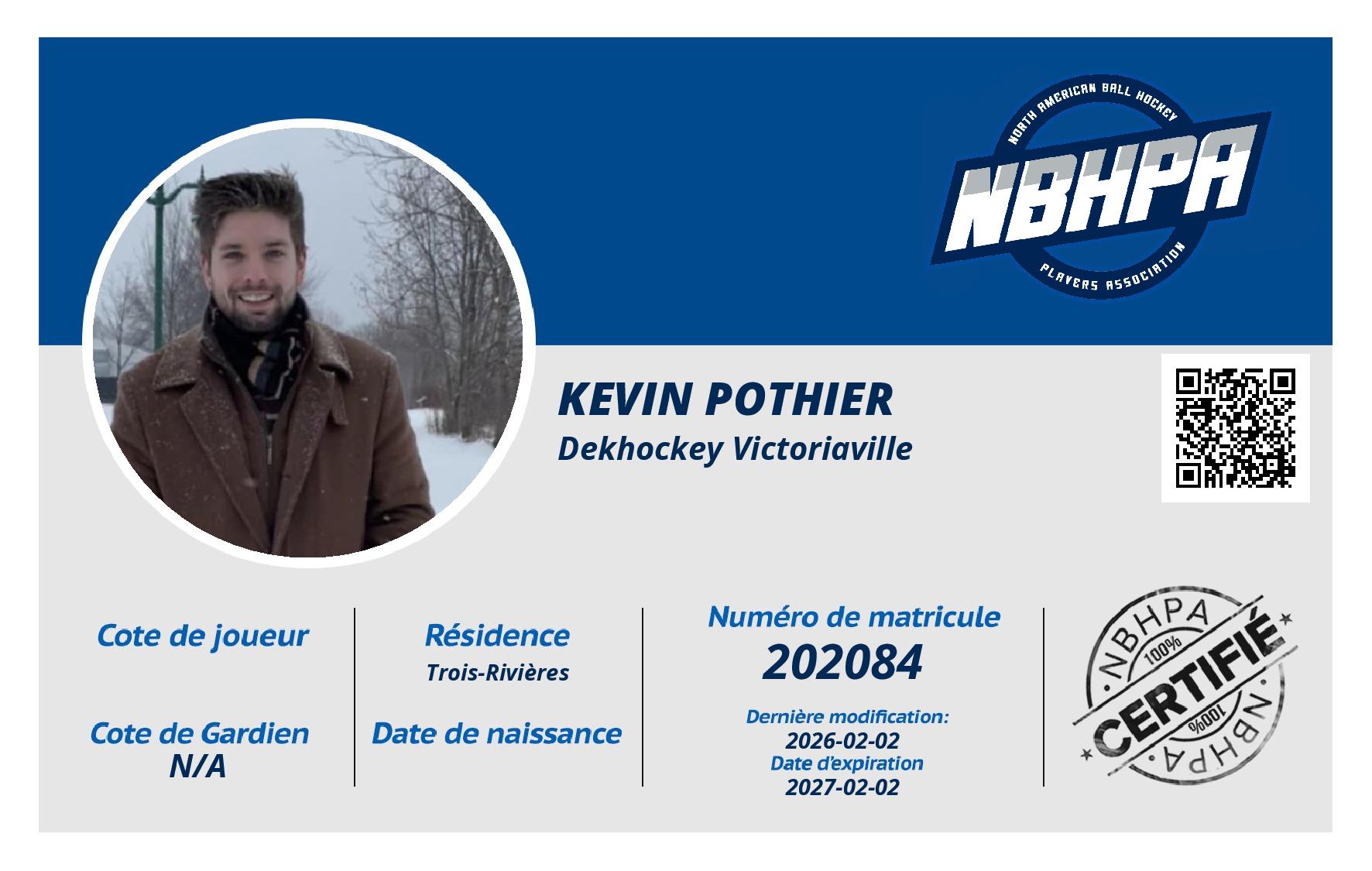 kevin pothier