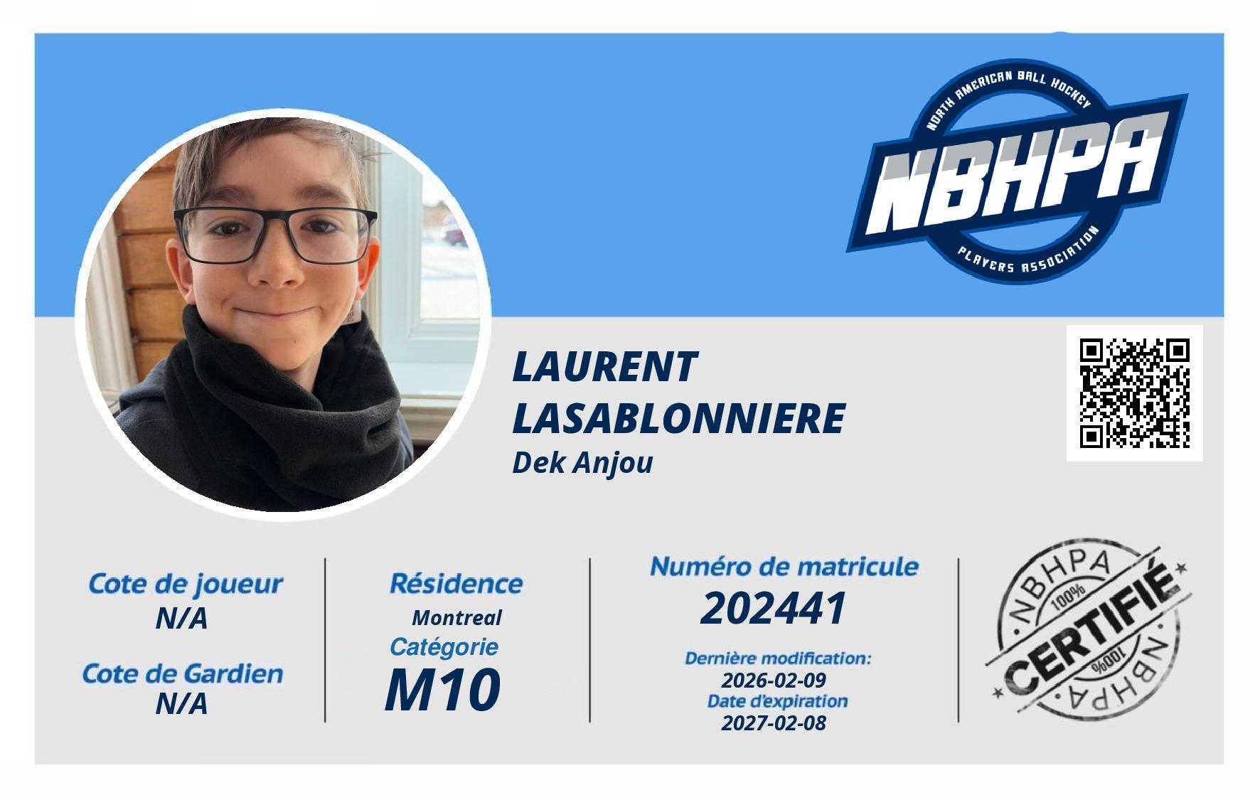 Laurent Lasablonniere