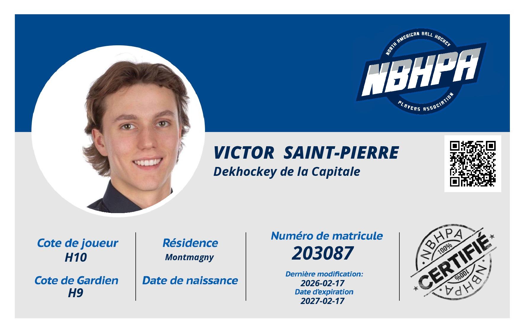 Victor  Saint-Pierre 