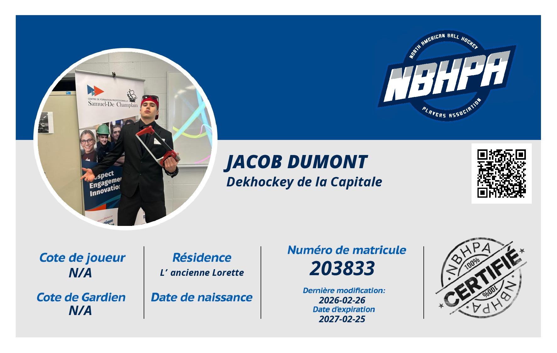 Jacob Dumont