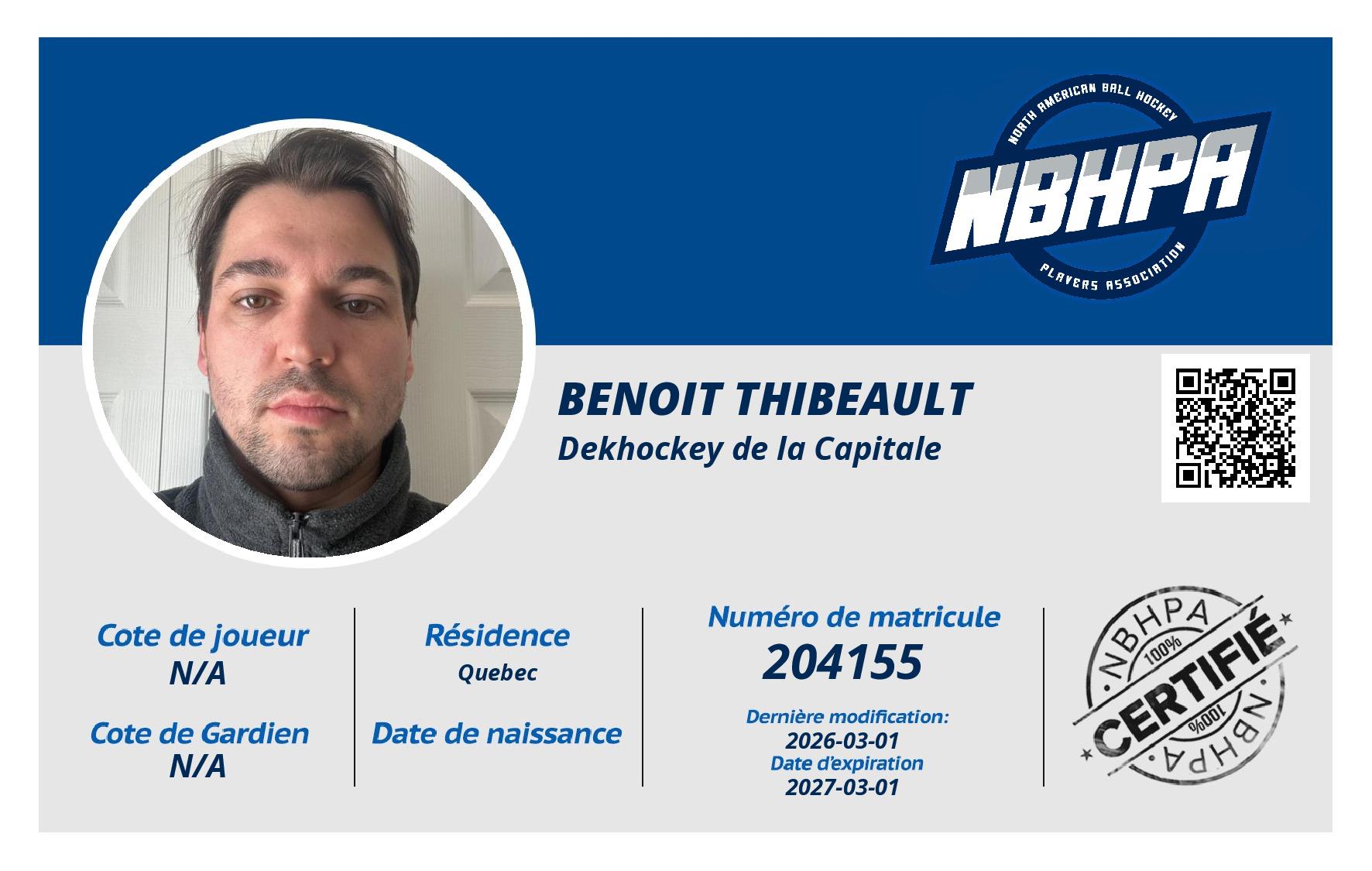 Benoit Thibeault